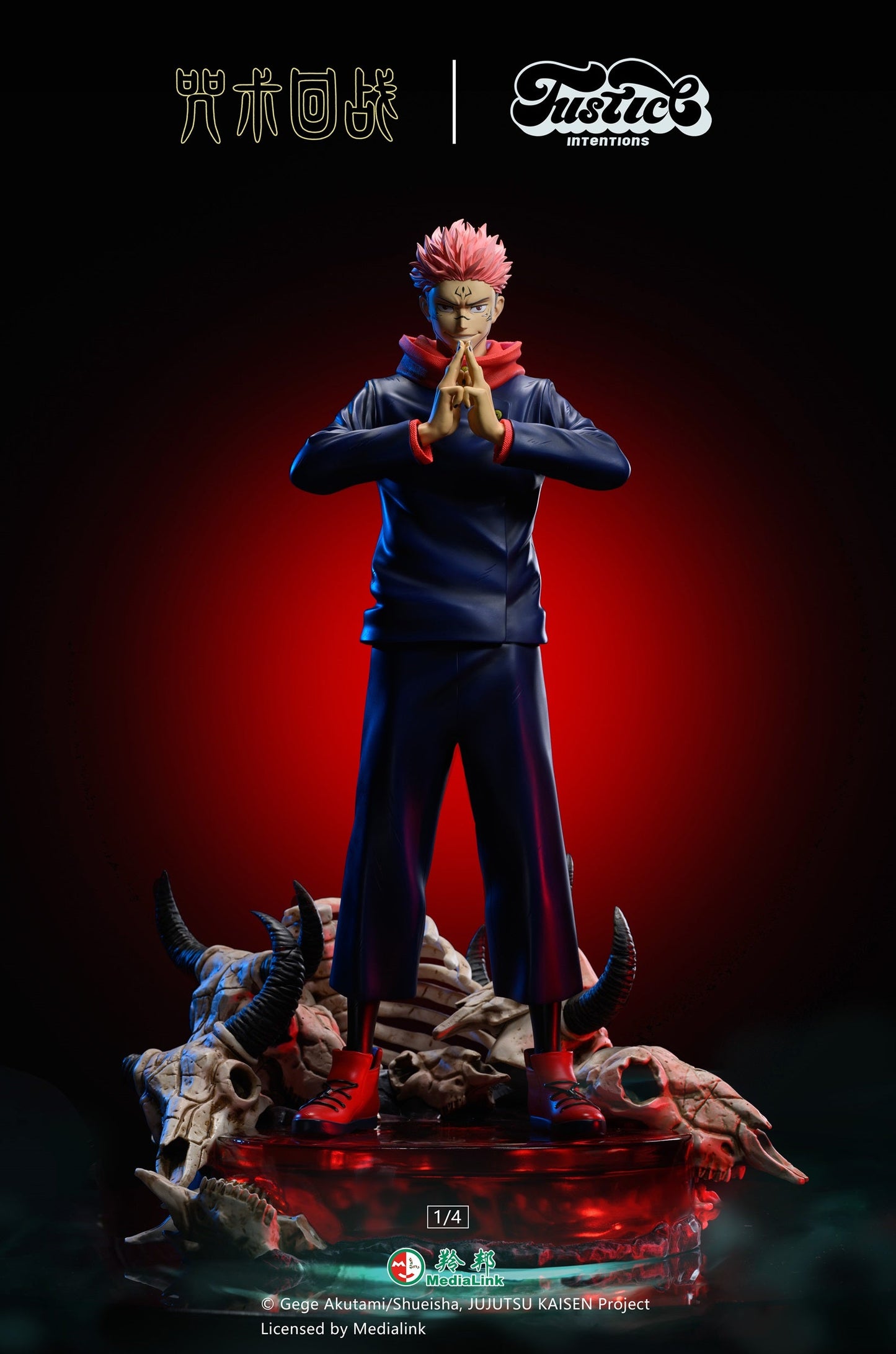 Justice Intentions - Jujutsu Kaisen Ryomen Sukuna (Licensed) [PRE-ORDER CLOSED]