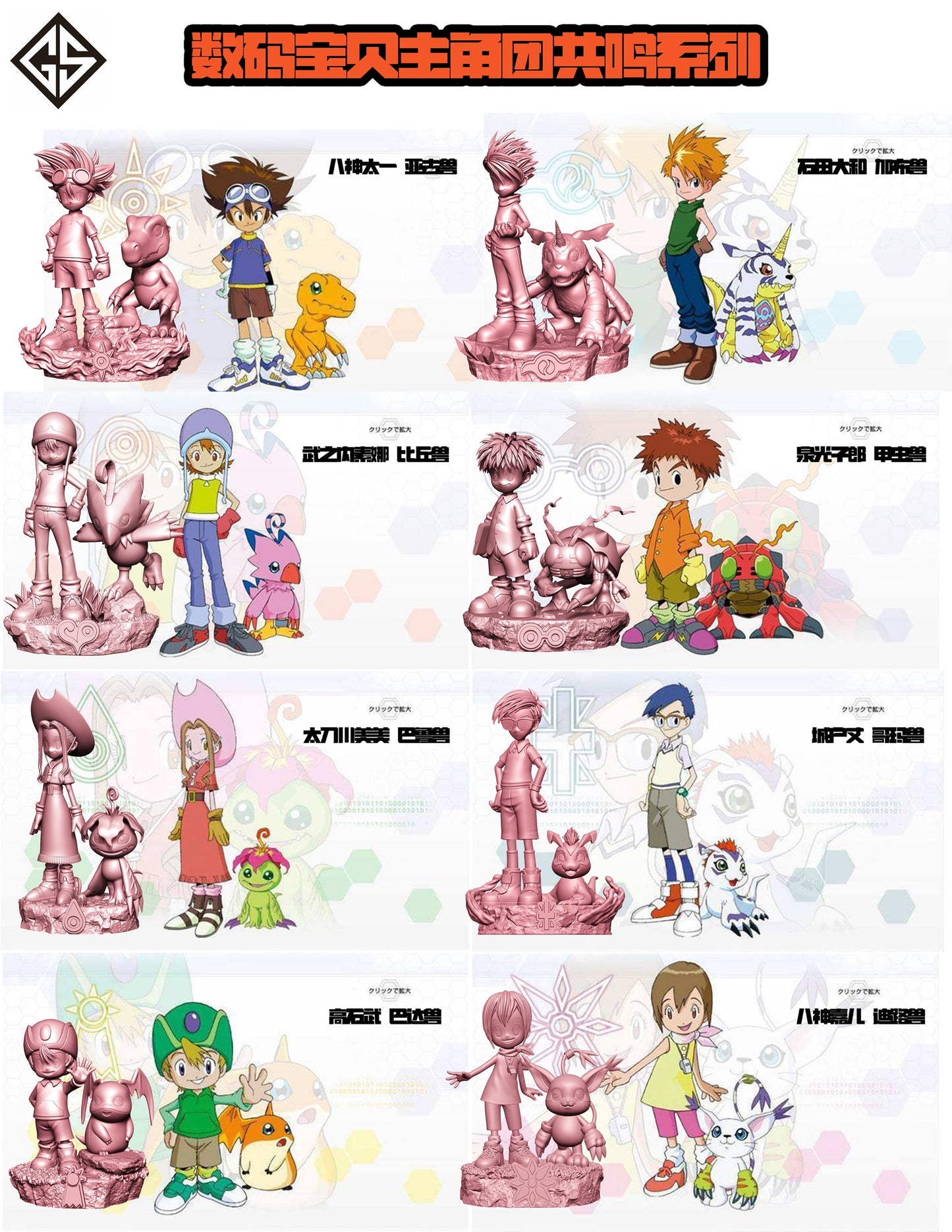 GS Studio - Yamato and Gabumon [PRE-ORDER CLOSED]