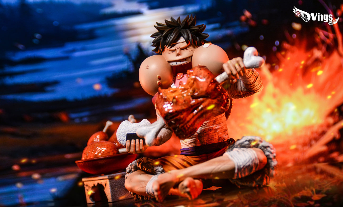 Wing Studios - Luffy Eating Drumstick [PRE-ORDER CLOSED]