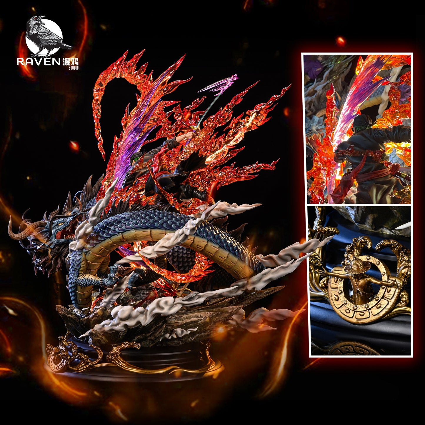Raven Studio - Zoro VS Kaido [PRE-ORDER CLOSED]
