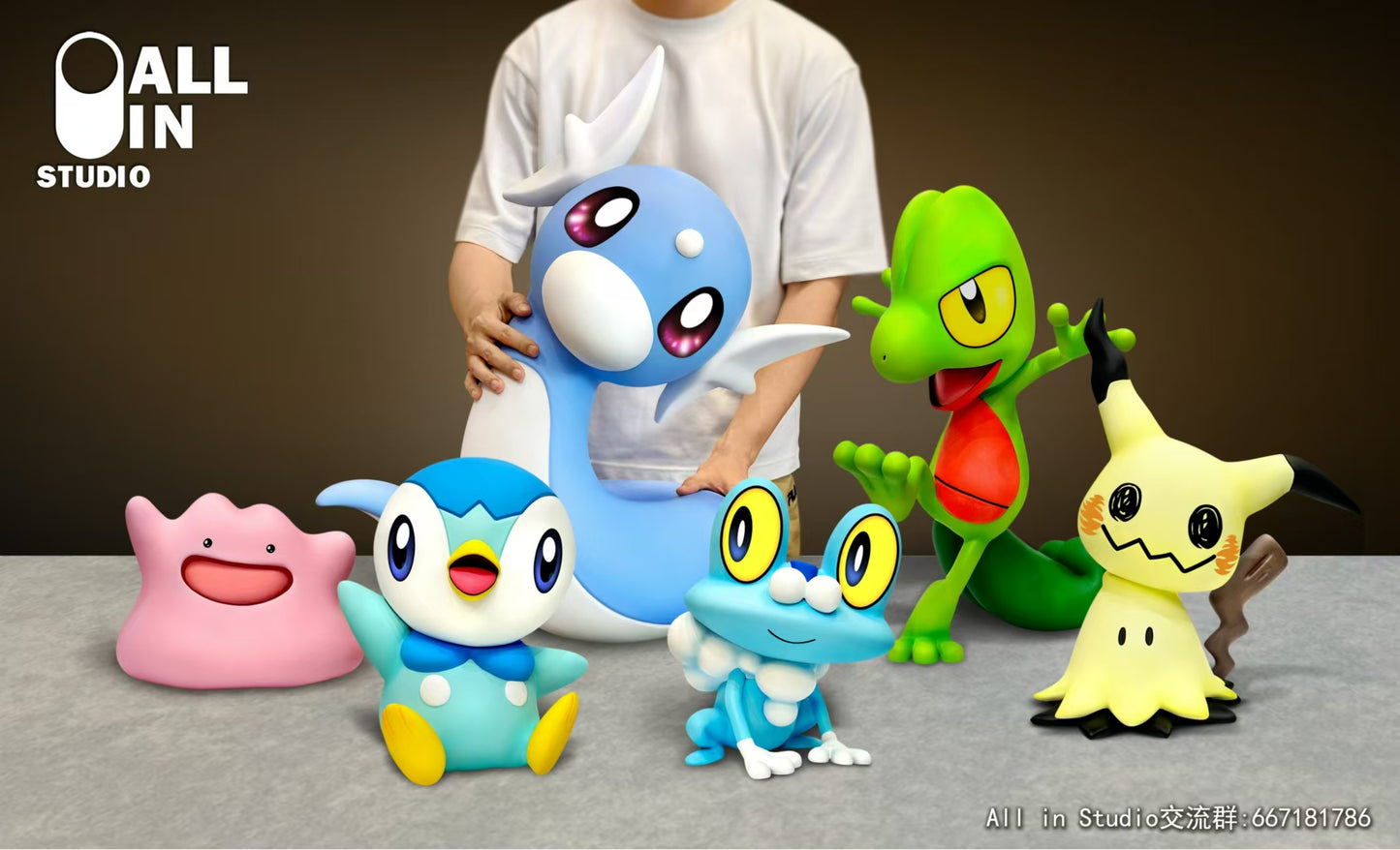 ALL IN Studio - Treecko [PRE-ORDER CLOSED]