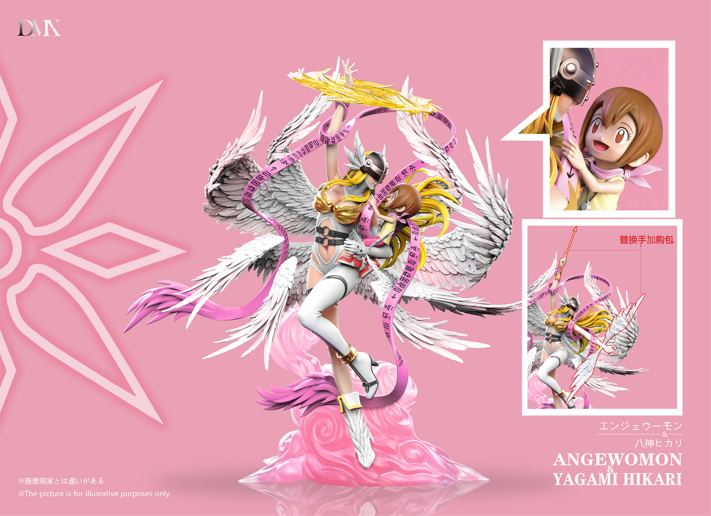 DMX Studio - Angewomon and Angemon [PRE-ORDER]