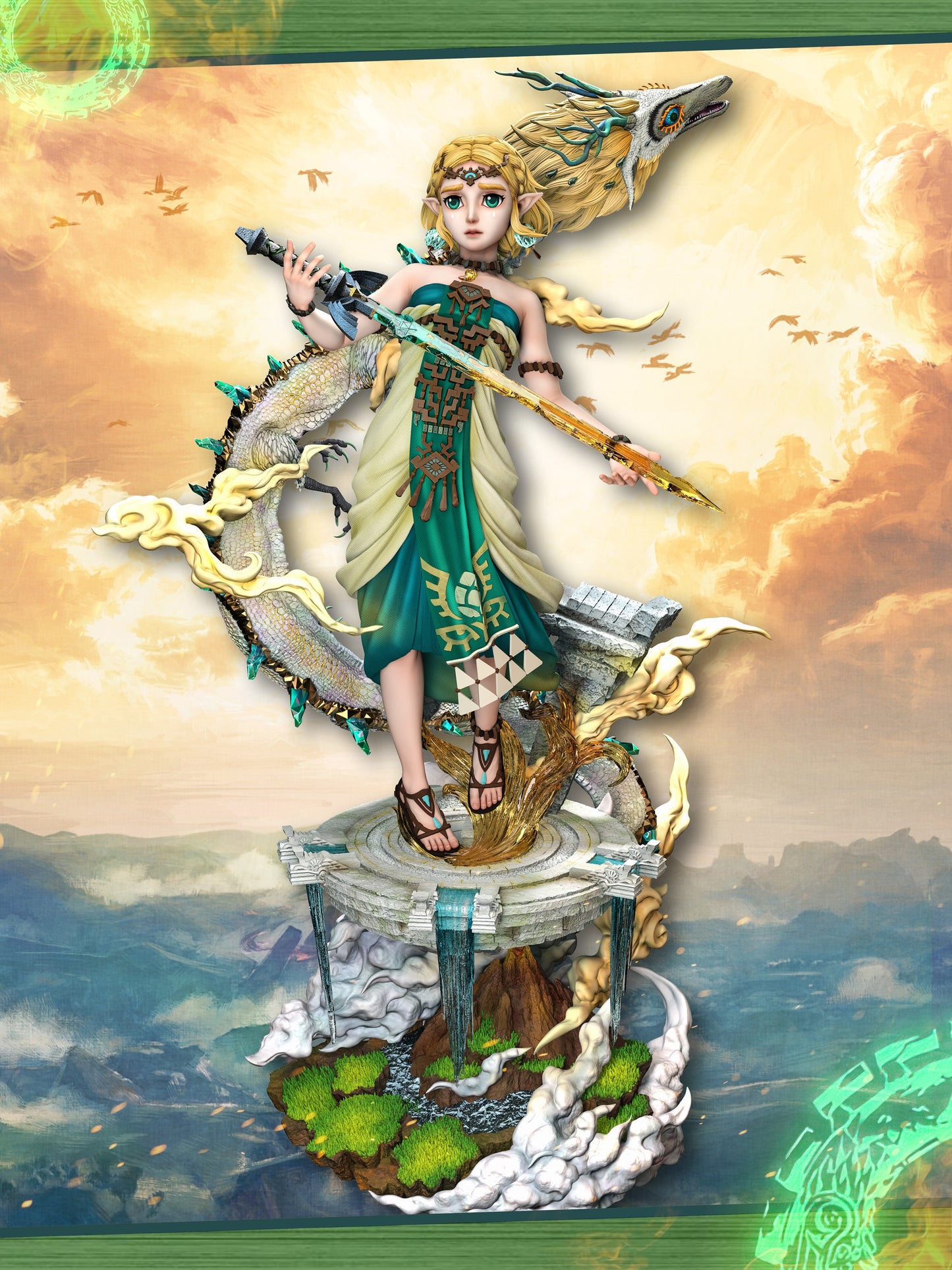 Hero Belief Studio X Hunter Fan Studio - Princess Zelda [PRE-ORDER CLOSED]