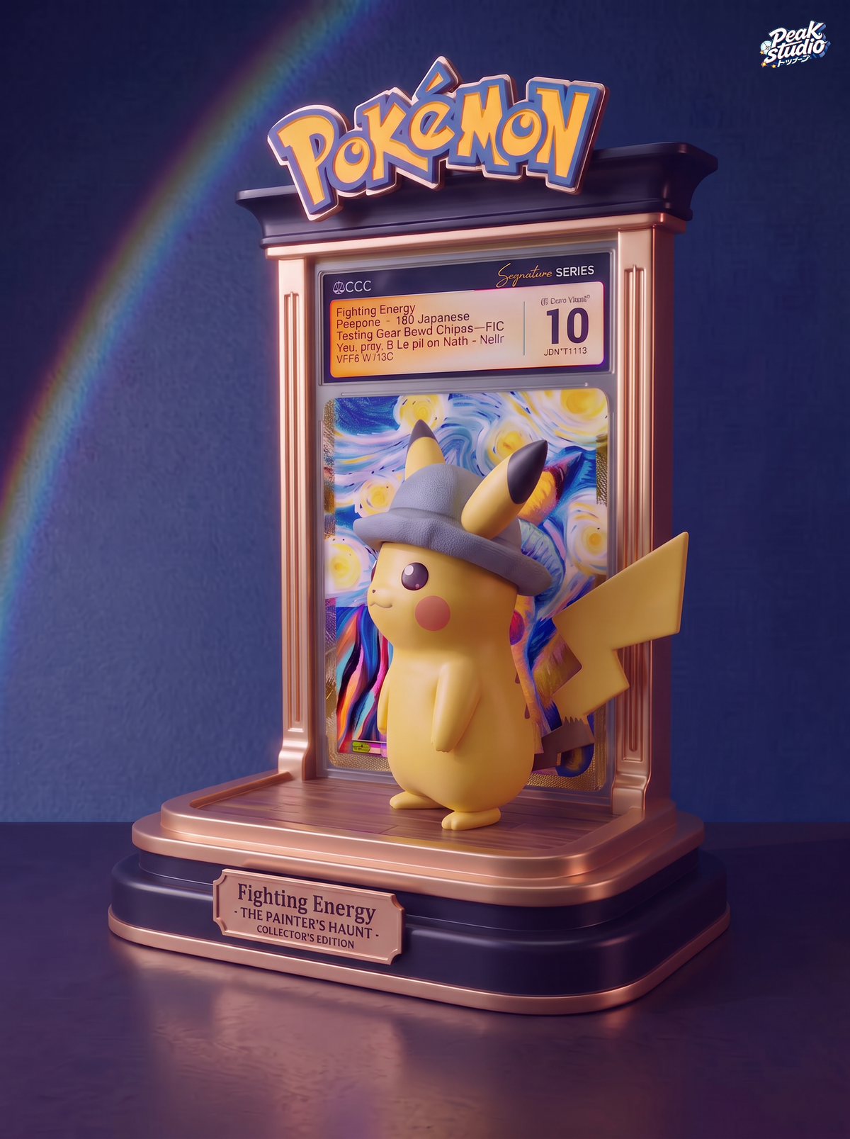 Peak Studio - Plkachu with Grey Felt Hat [PRE-ORDER]