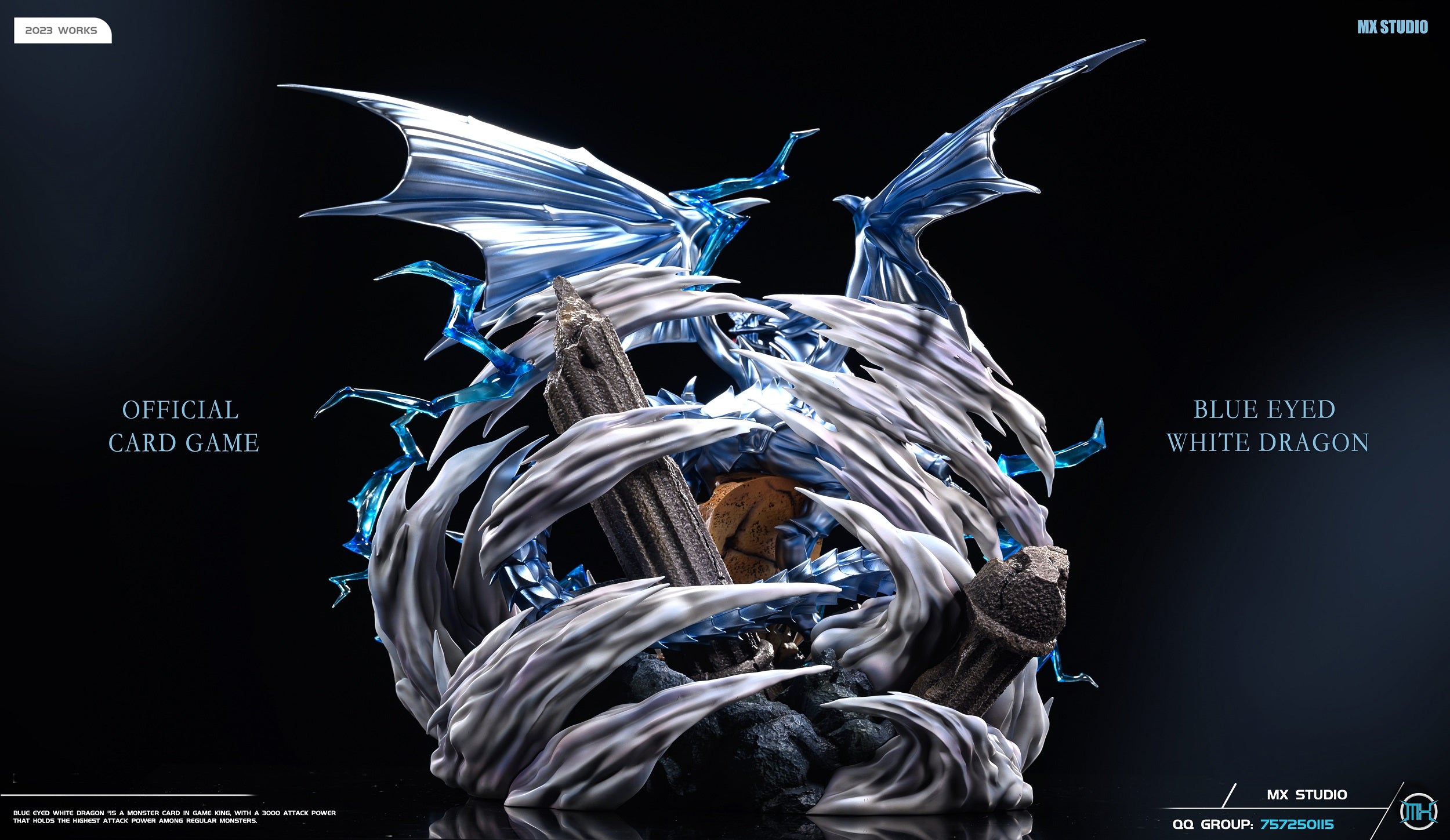 MX Studio - Blue Eyes White Dragon [PRE-ORDER CLOSED] – GK Collectors