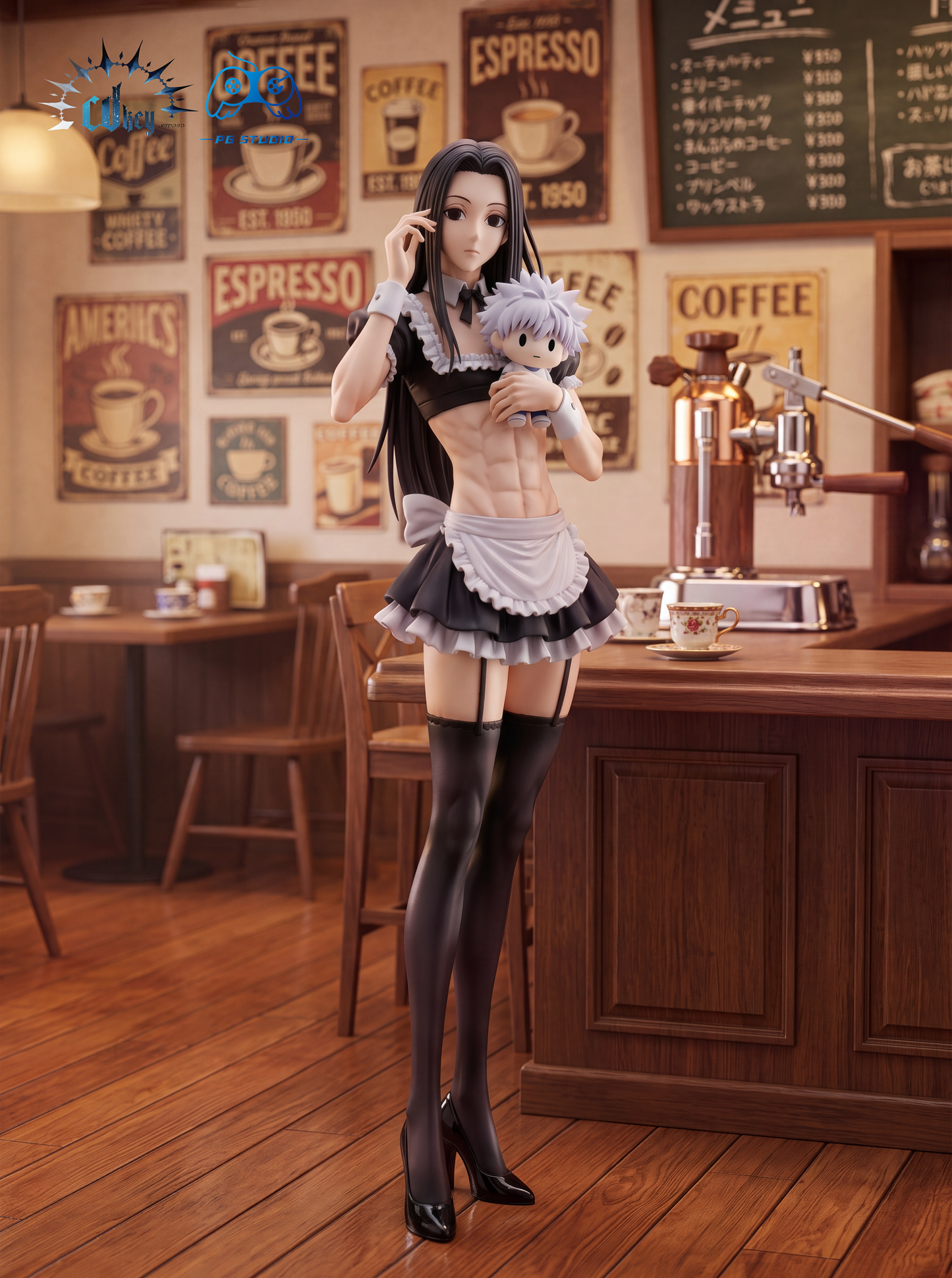 CDkey Studio X PG Studio - Maid Costume Series Hisoka and Illumi [PRE-ORDER]
