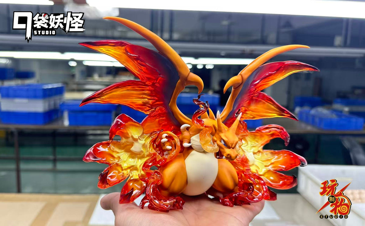 Wan Zhi Wu Studio - Mega Charizard X [PRE-ORDER]