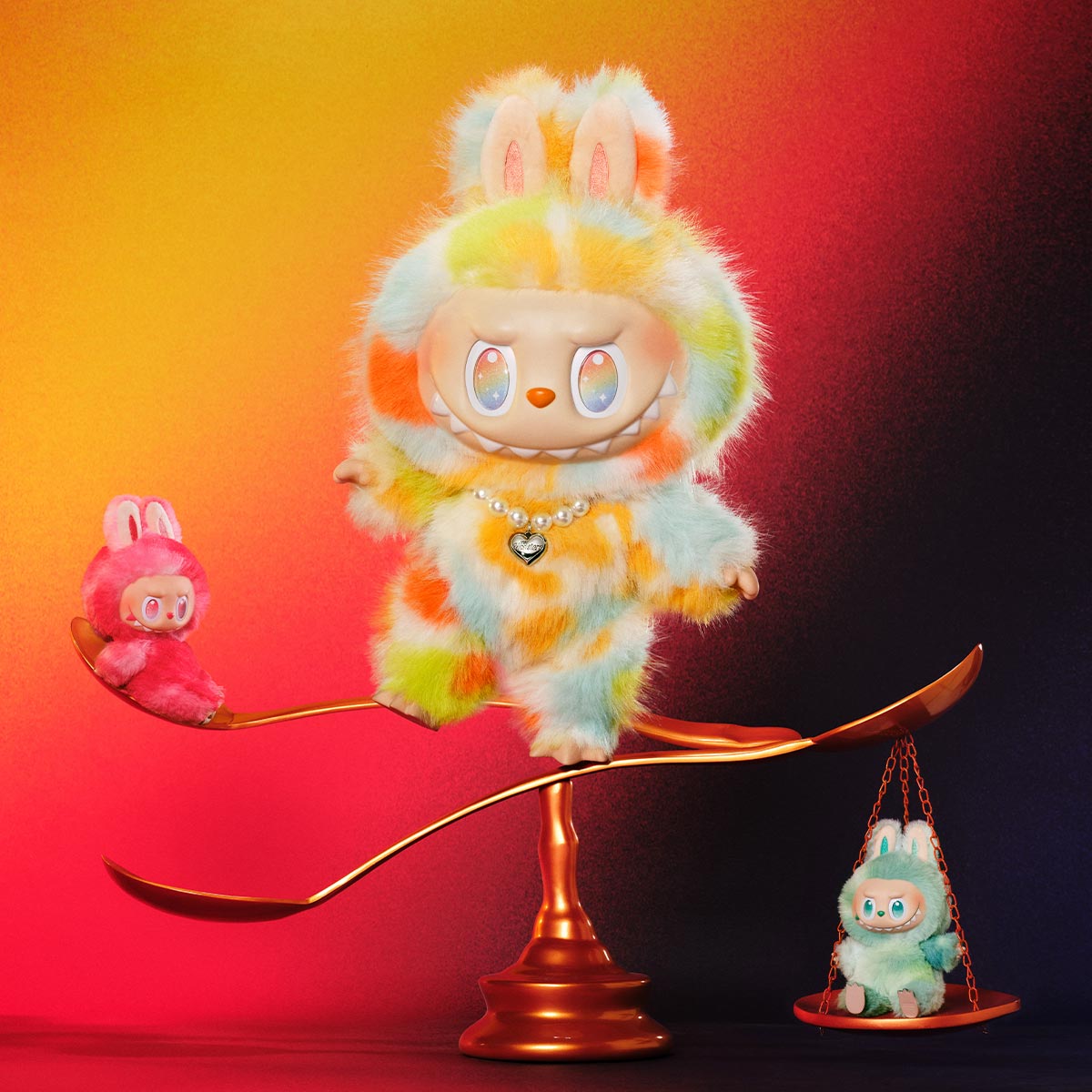 POP MART - THE MONSTERS Big into Energy Series-ROCK THE UNIVERSE Vinyl Plush Doll [IN-STOCK]