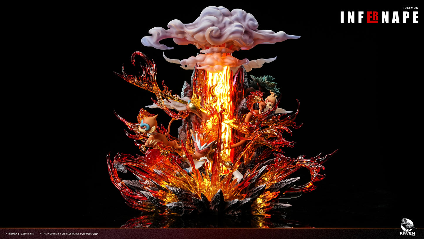 Raven Studio - Infernape Evolution Series [PRE-ORDER]