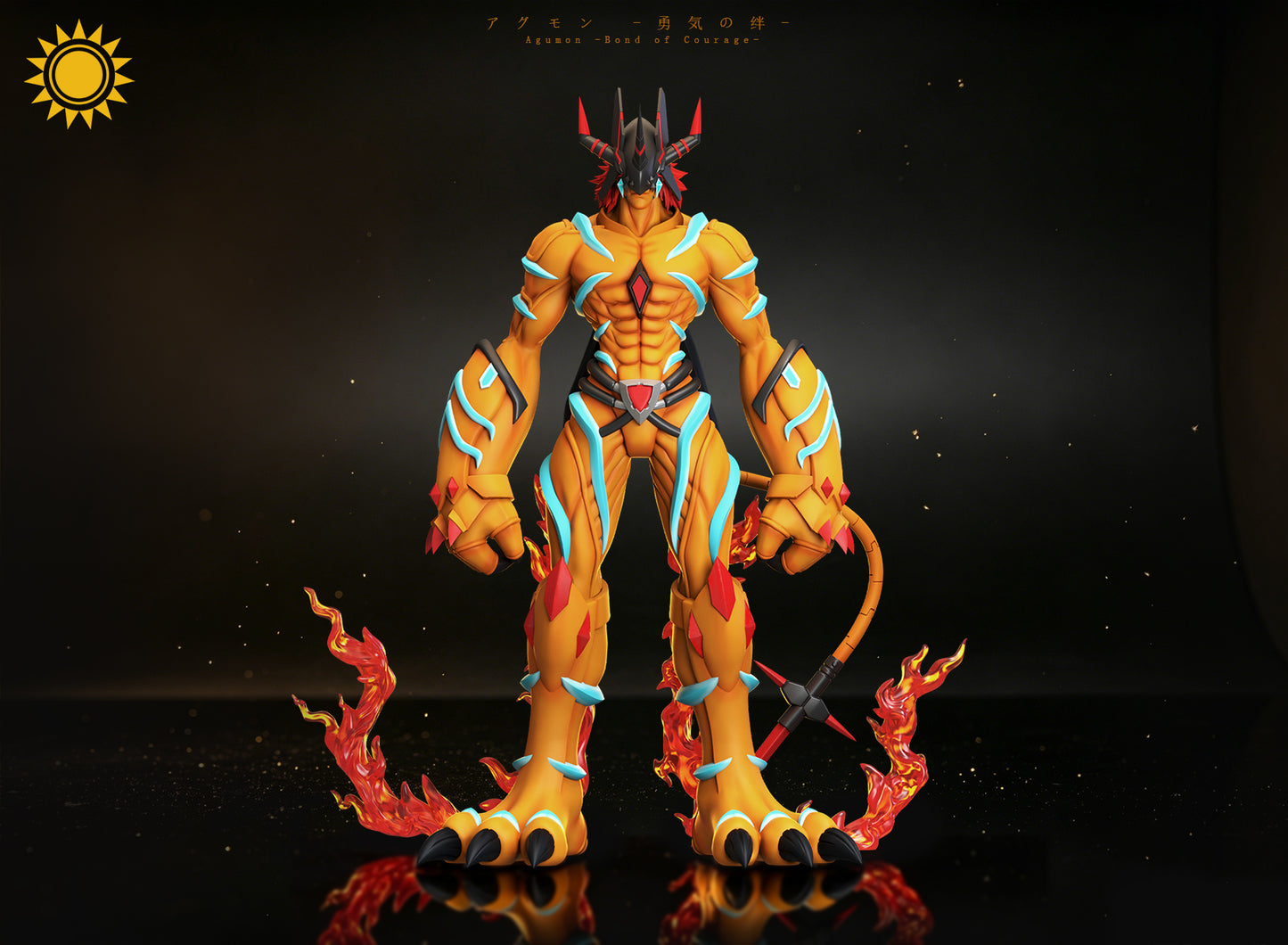 Sun Studio - Agumon Bond of Bravery and Gabumon Bond of Friendship [PRE-ORDER]