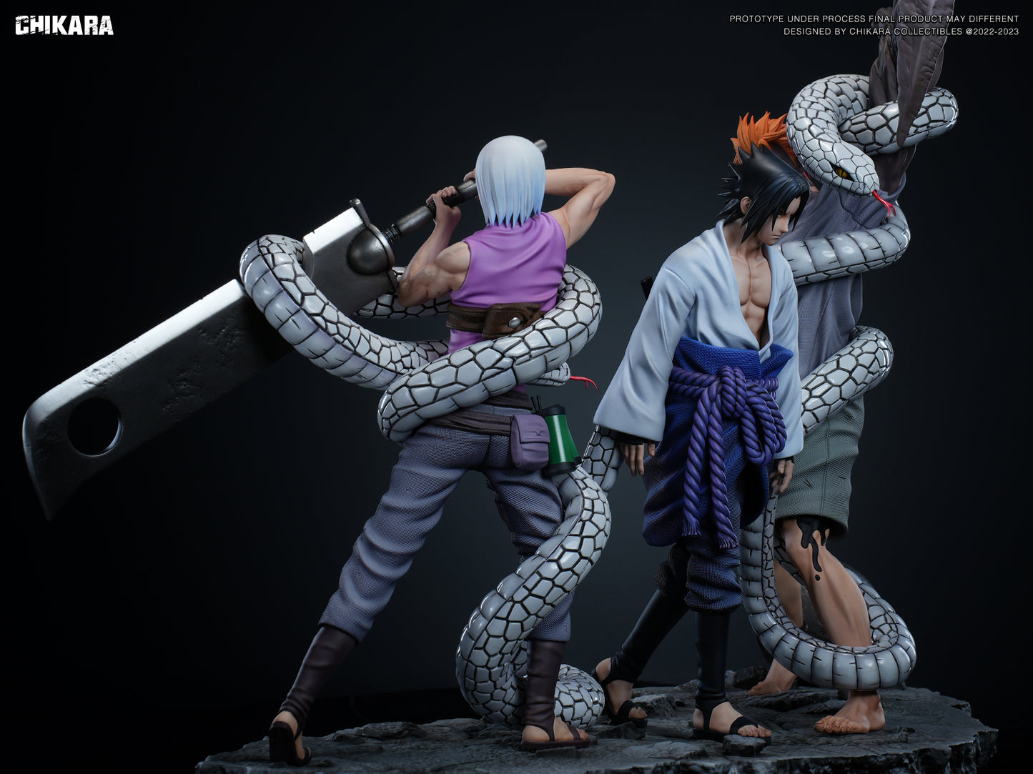 Chikara Studio - Sasuke VS Suigetsu and Jugo [PRE-ORDER CLOSED]