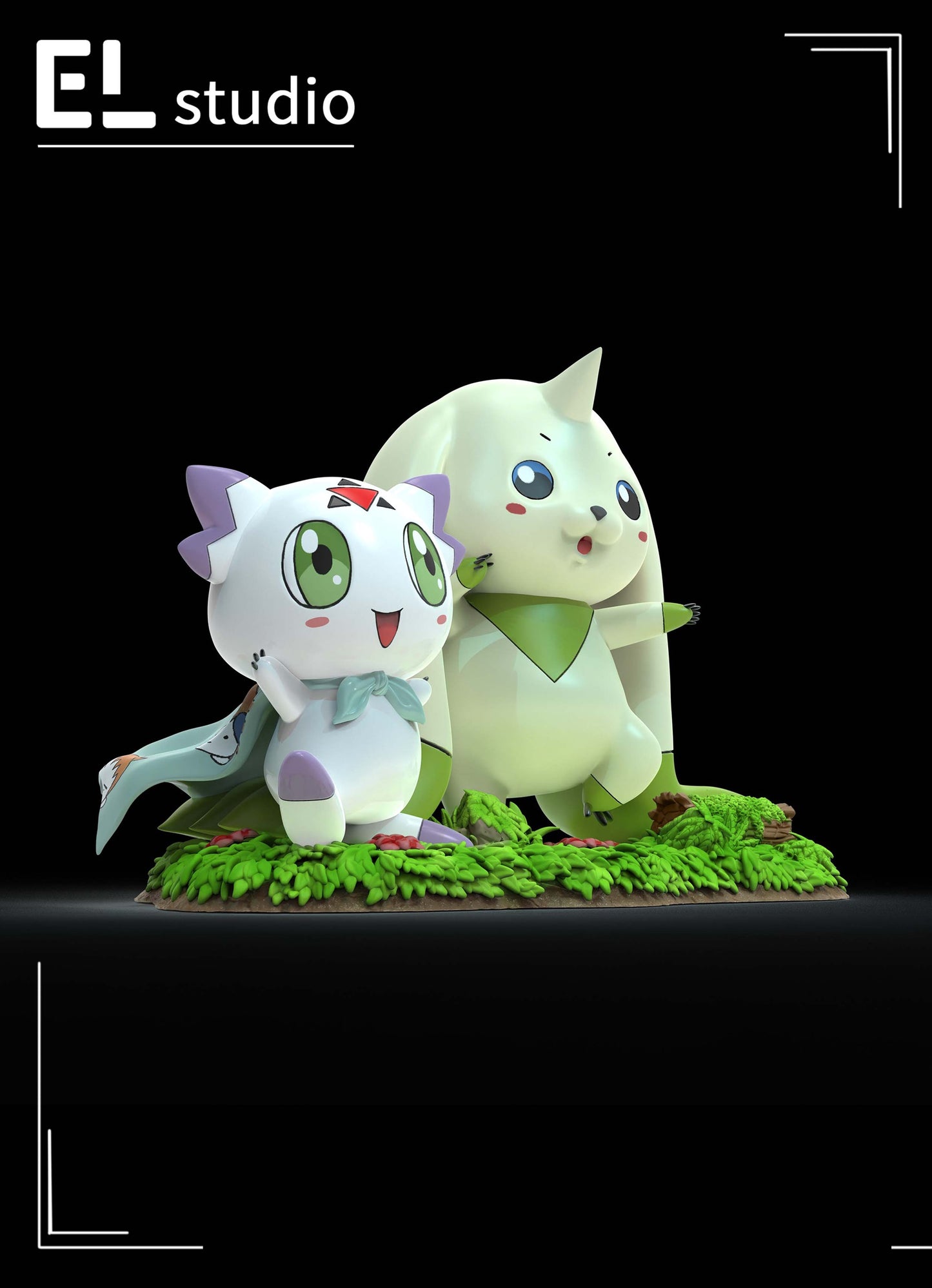 EL Studio - Terriermon and Culumon [PRE-ORDER CLOSED]