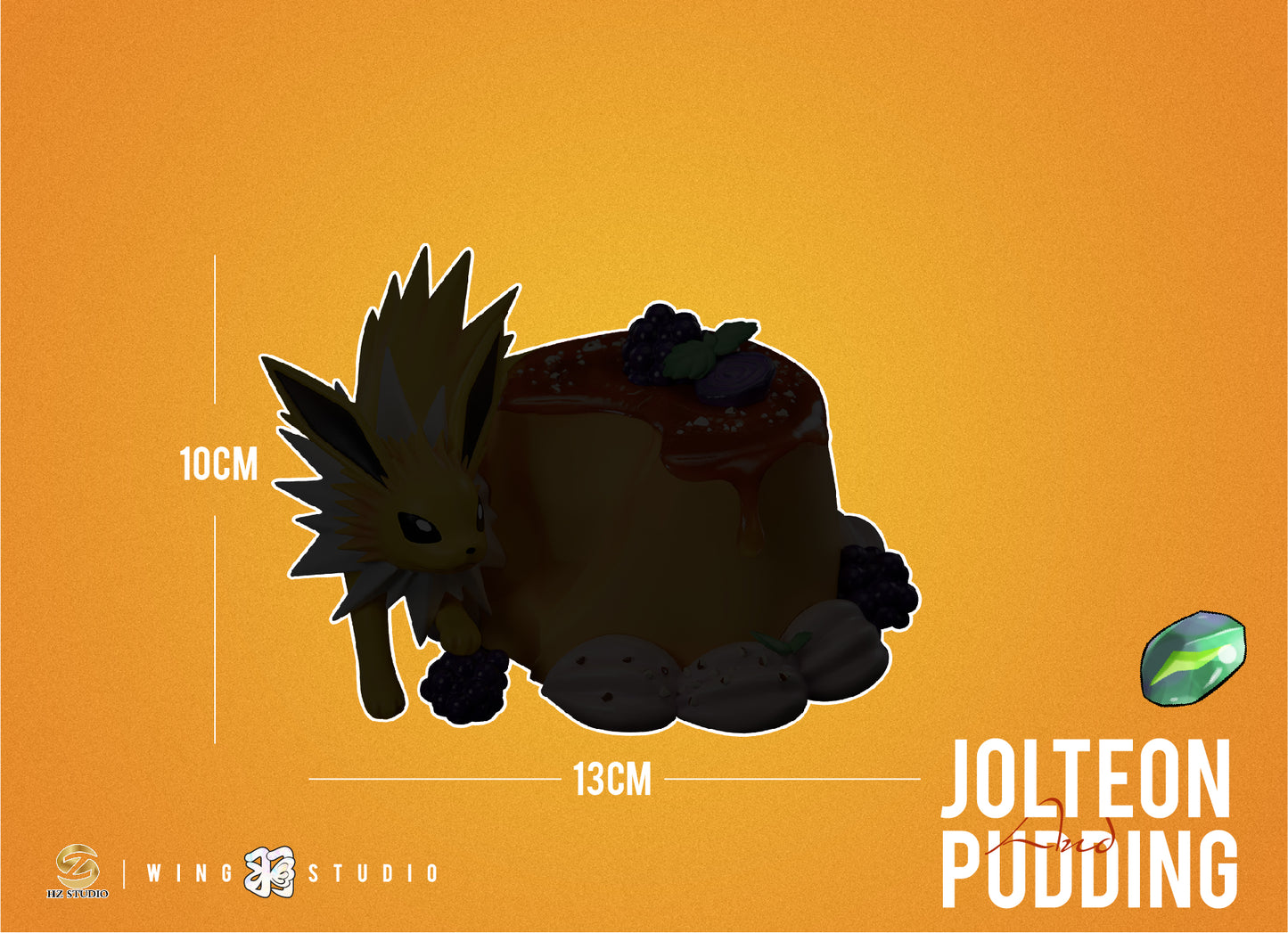 HZ Studio - Desserts Series Pudding Jolteon [PRE-ORDER CLOSED]