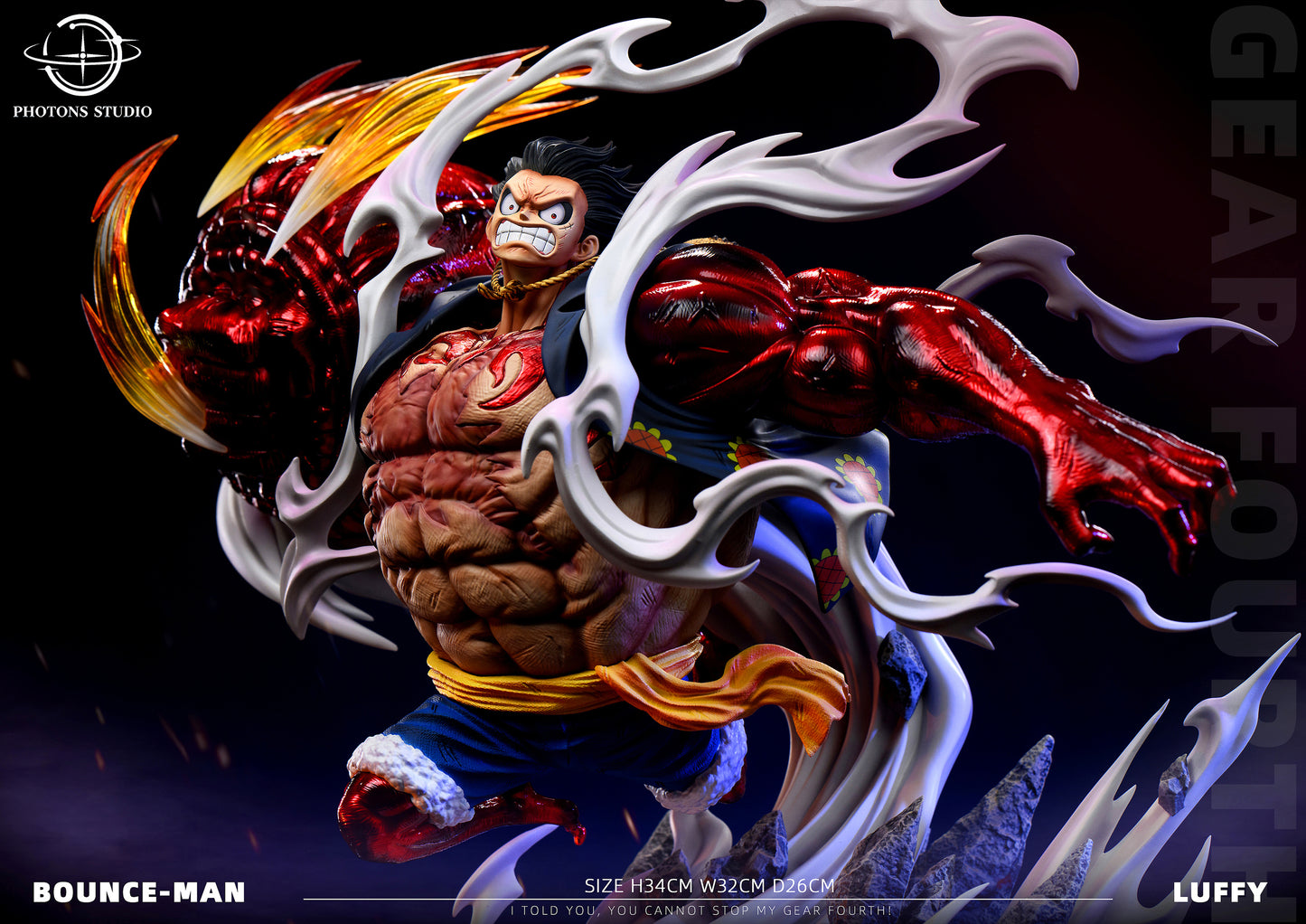 Photons Studio - Luffy Gear Fourth Bounceman [PRE-ORDER]