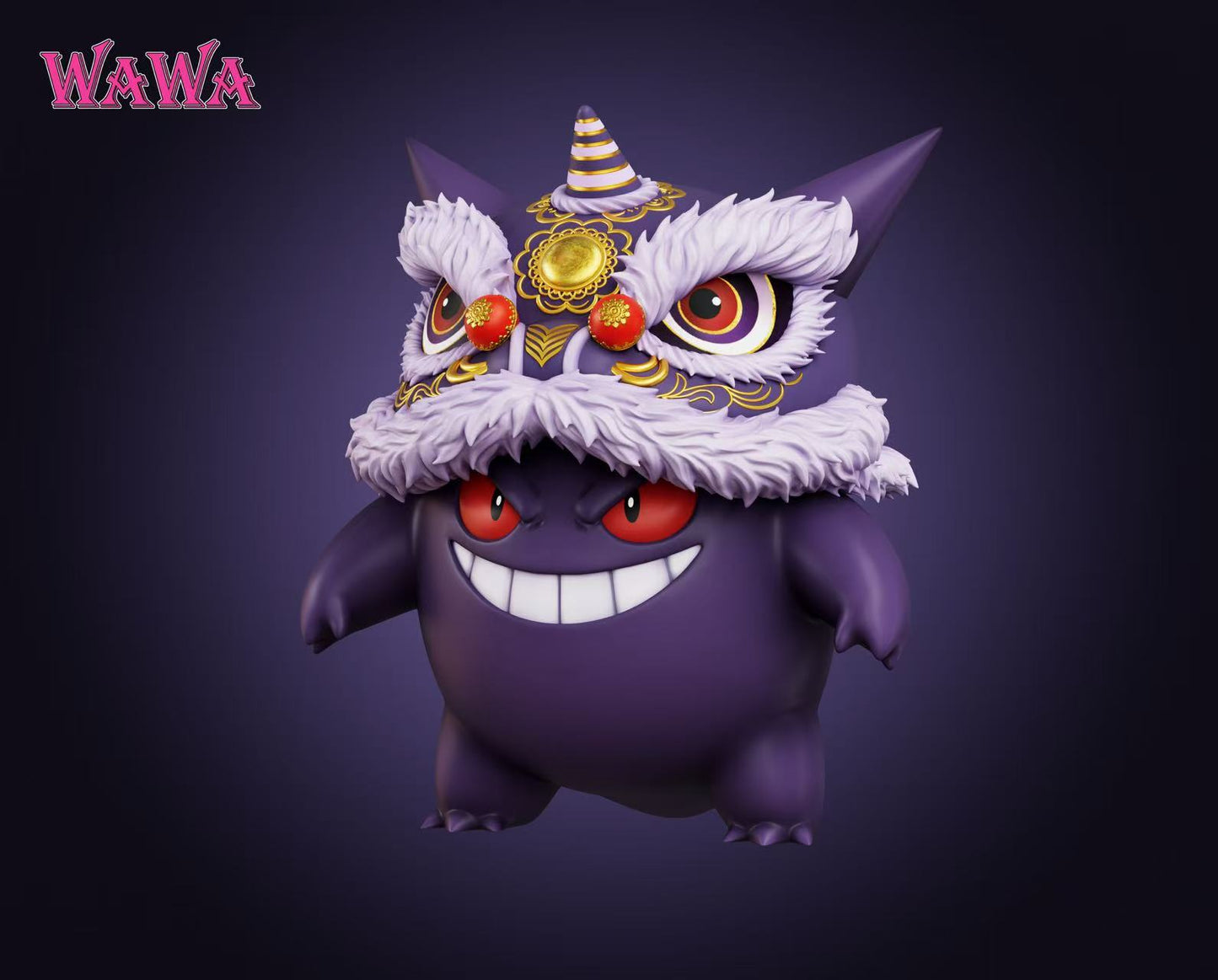 WAWA Studio - Lion Dance Gengar [PRE-ORDER]