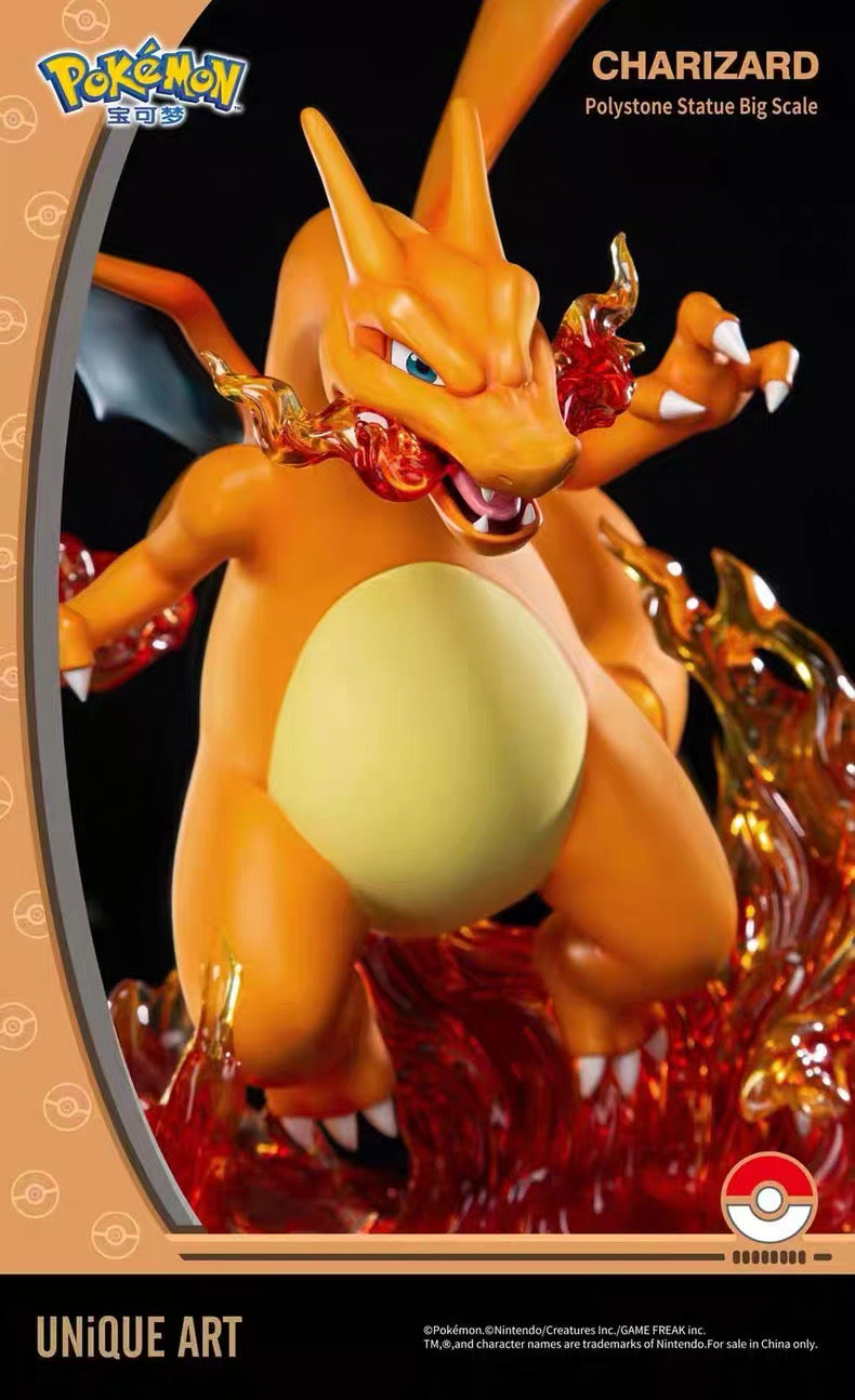 UNiQUE ART - Pokemon Charizard (Licensed) [FACTORY READY STOCKS]