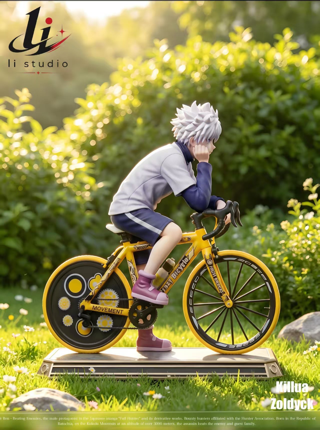 Li Studio - Killua on Bicycle [PRE-ORDER]
