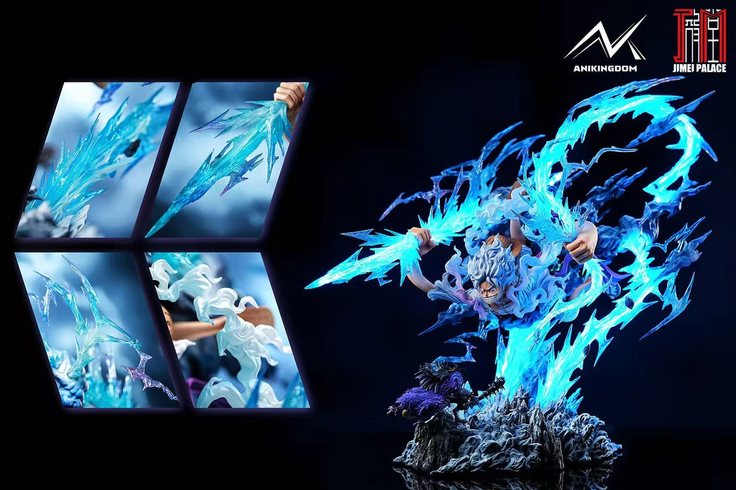 ANIKINGDOM X JIMEI PALACE - One Piece Nika Luffy Gear Fifth VS Kaido (Licensed) [PRE-ORDER]