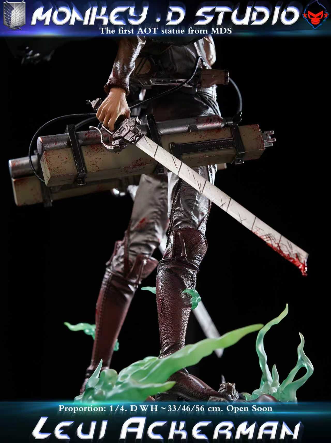 Monkey D Studio - Levi Ackerman (1/4 Scale) [PRE-ORDER]