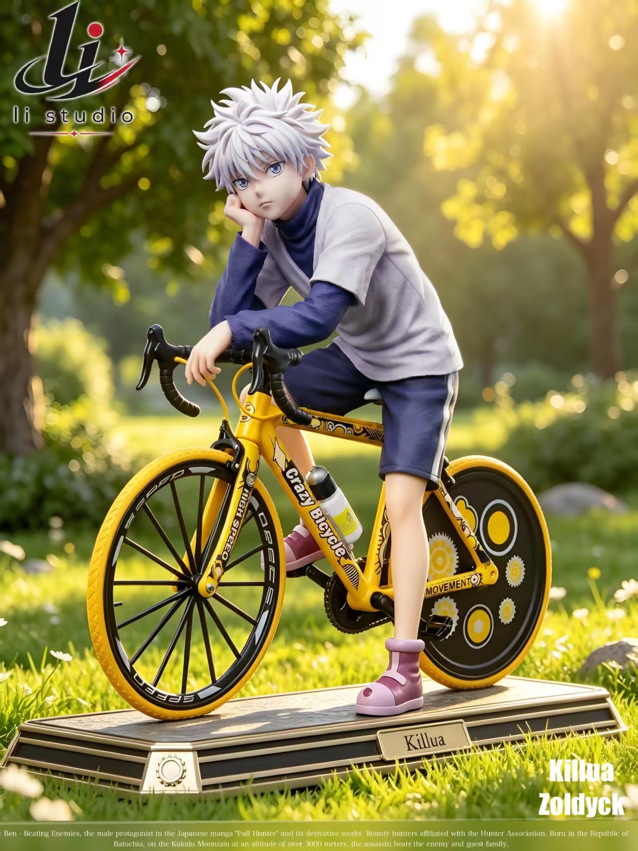 Li Studio - Killua on Bicycle [PRE-ORDER]