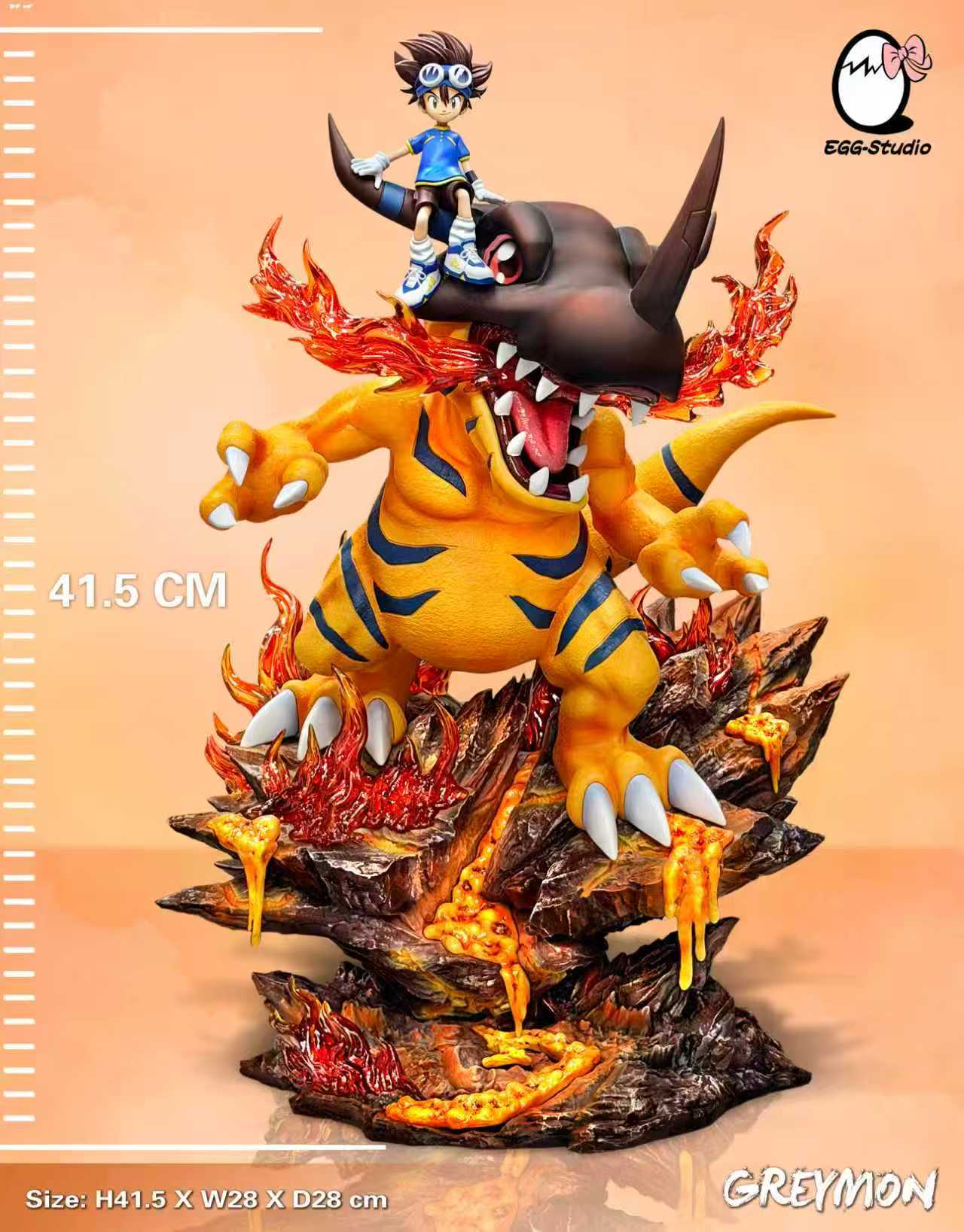 EGG Studio - Taichi and Greymon [PRE-ORDER]