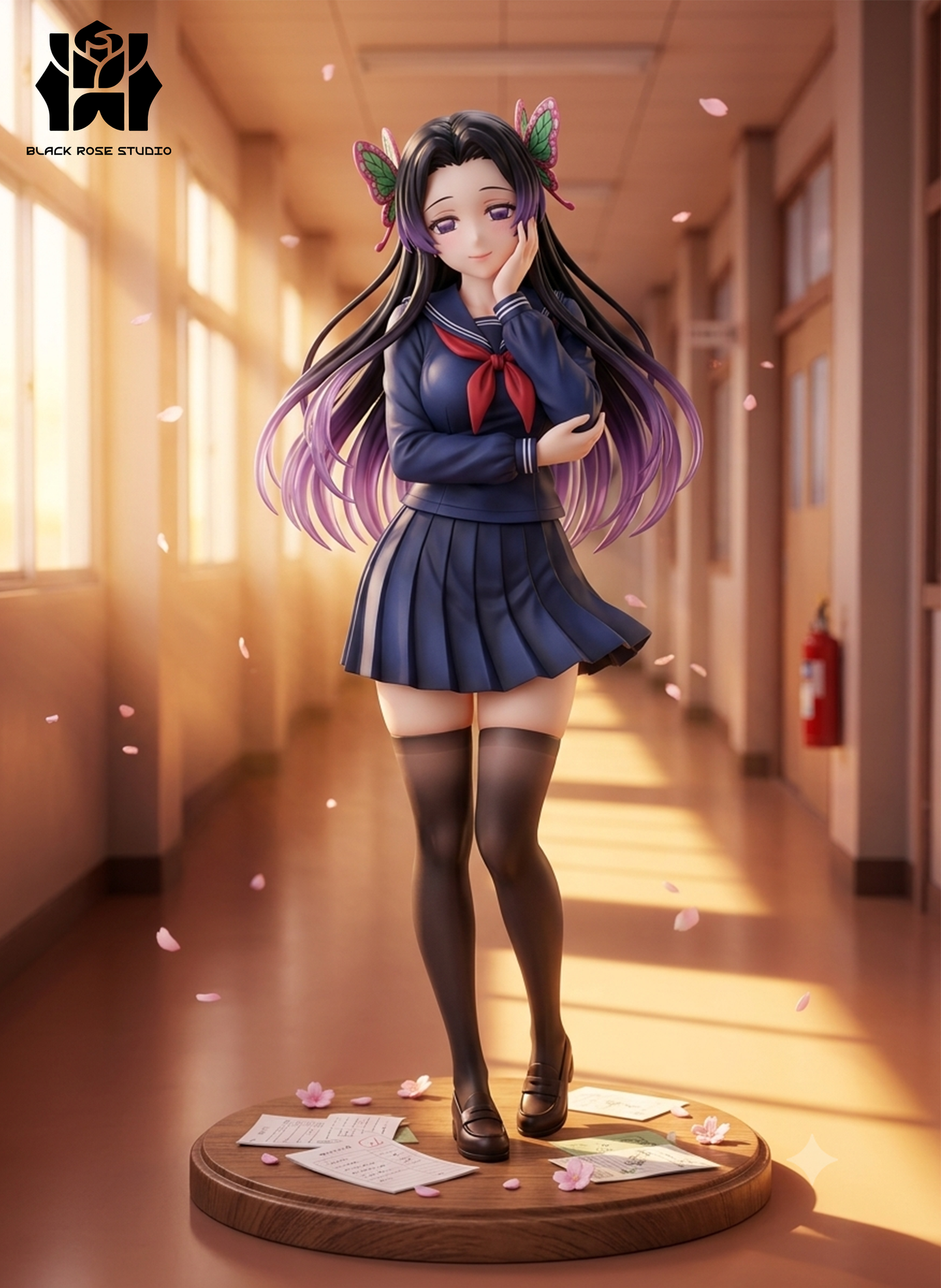 Black Rose Studio - School Uniform Series Tsuyuri Kanao and Kocho Kanae [PRE-ORDER]