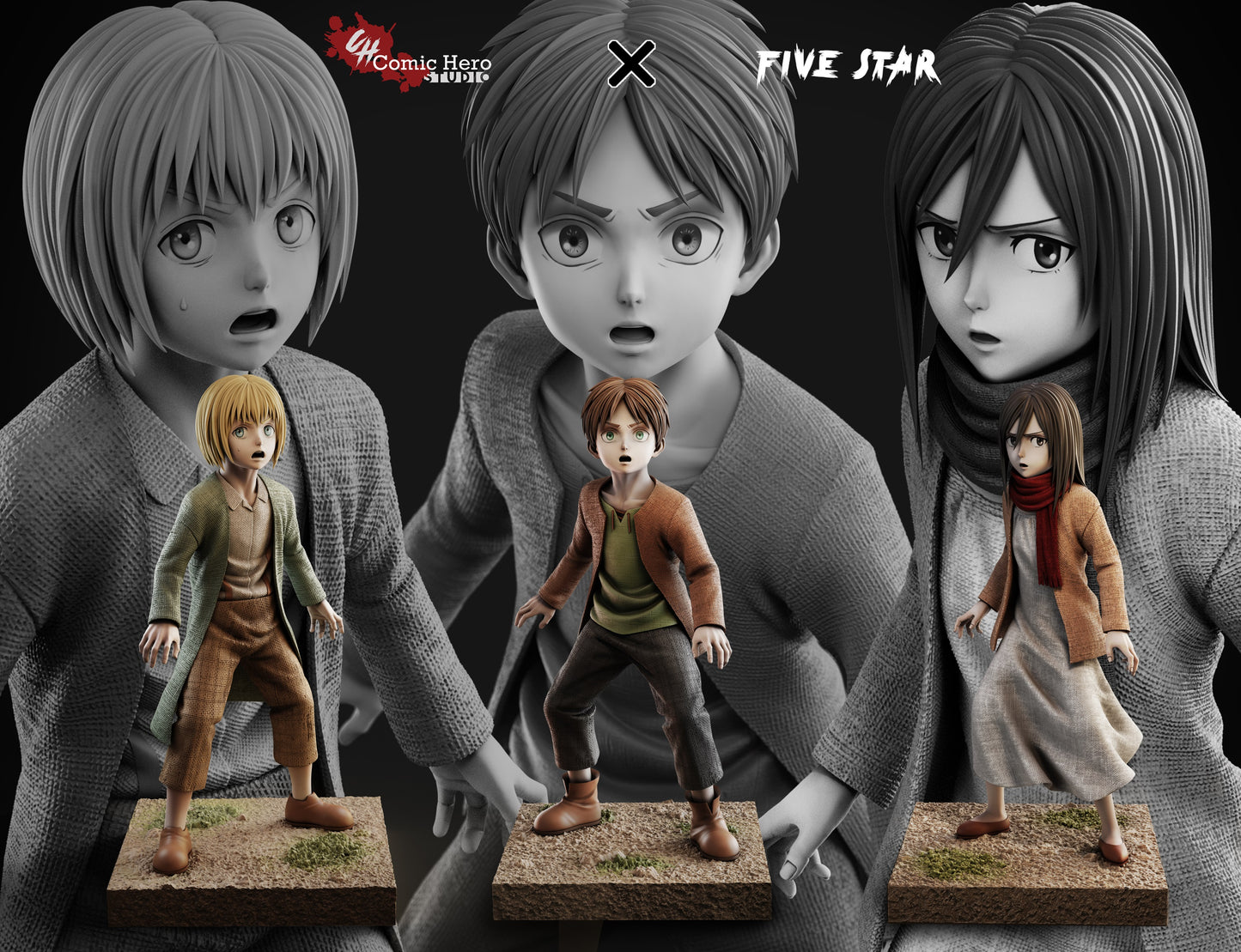 Comic Hero Studio - Kid Series Mikasa [PRE-ORDER CLOSED]