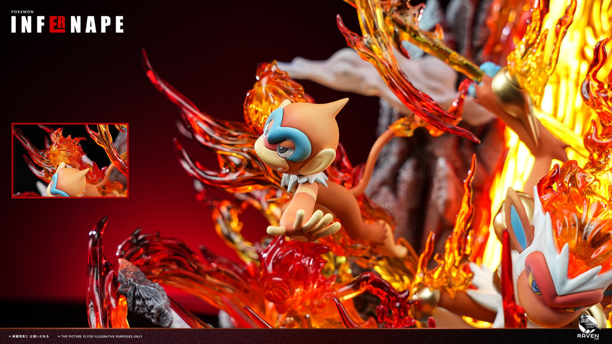 Raven Studio - Infernape Evolution Series [PRE-ORDER]
