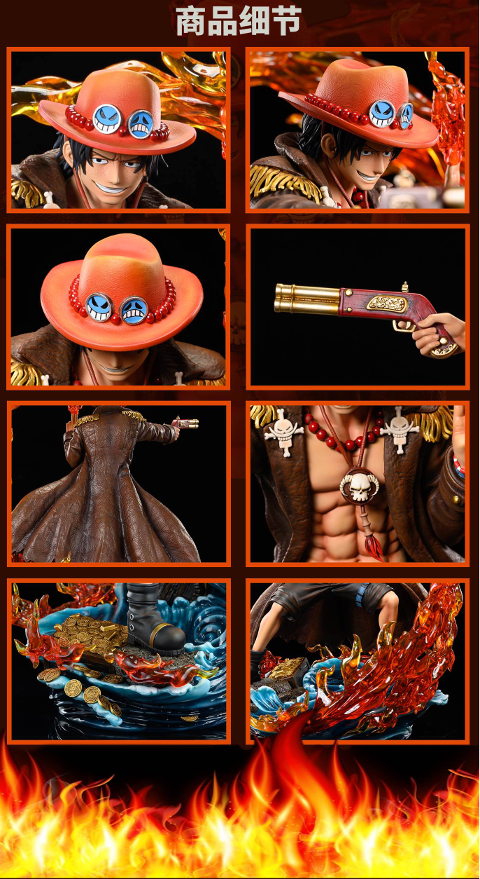 ONE PIECE Log Collection - Portgas D Ace (Licensed) [PRE-ORDER CLOSED]