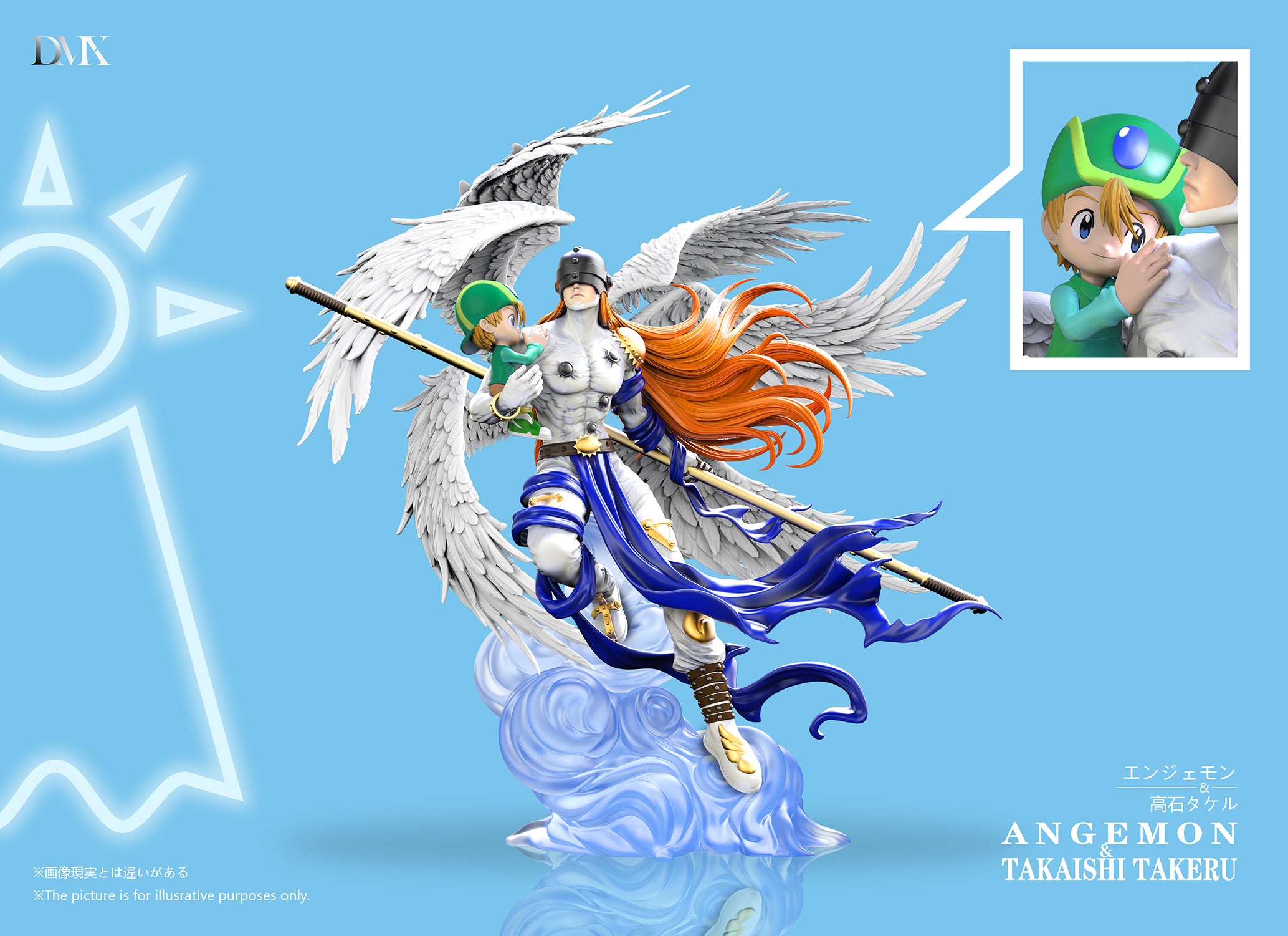 DMX Studio - Angewomon and Angemon [PRE-ORDER CLOSED] – GK Collectors