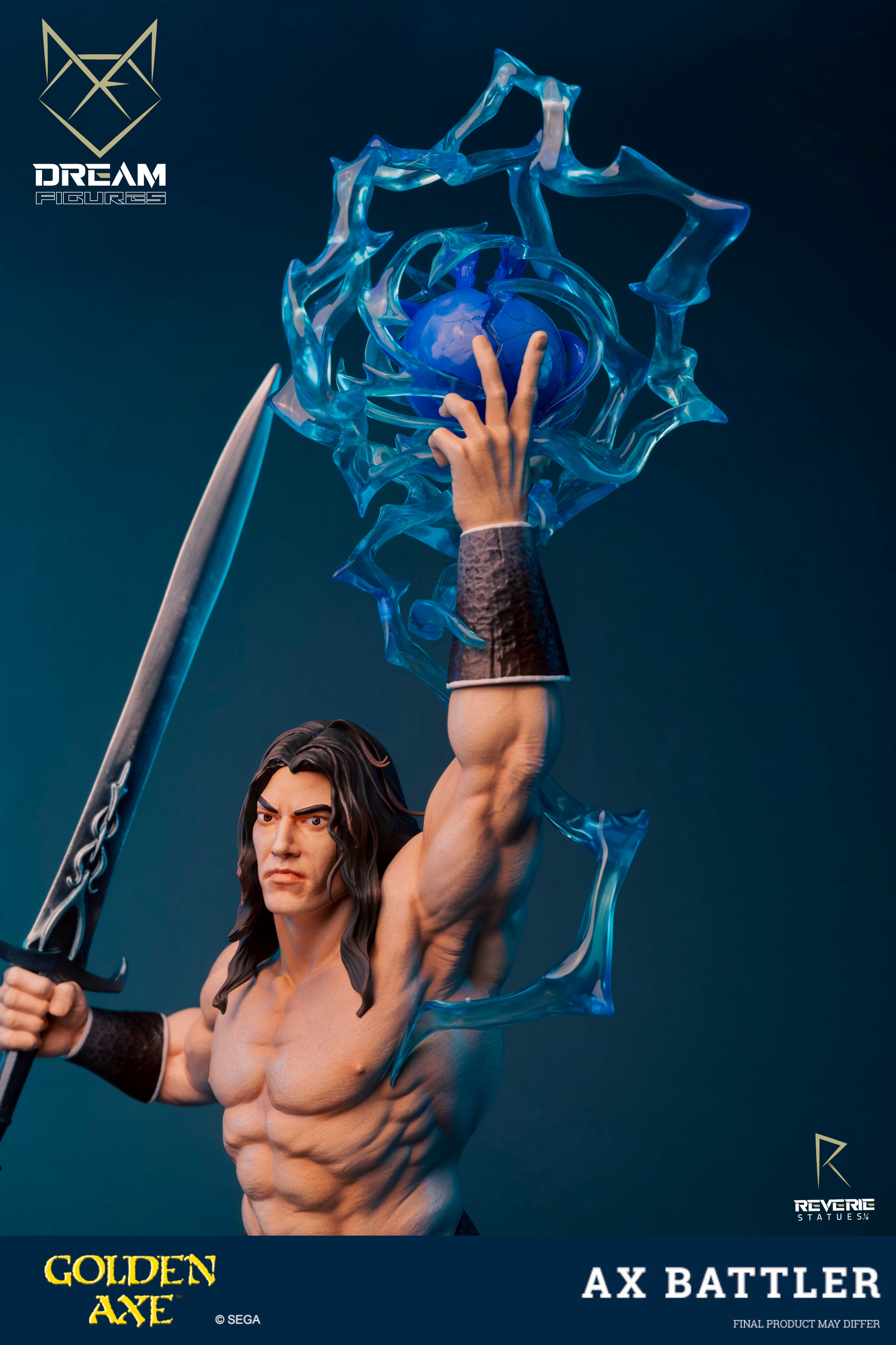 OG　ボールパークインアーリントン　スタジアムフィギュア Dream Figures - A Legend of Golden Axe Ax Battler (Licensed) [PRE