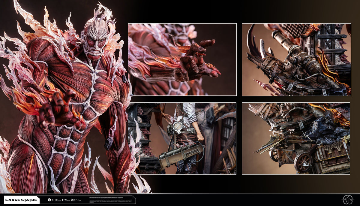 Hertz Studio - Bertolt Hoover and Colossal Titan [PRE-ORDER]
