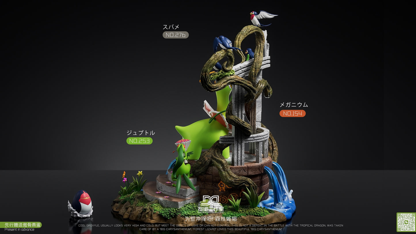 DD Studio - Meganium and Grovyle [PRE-ORDER CLOSED]