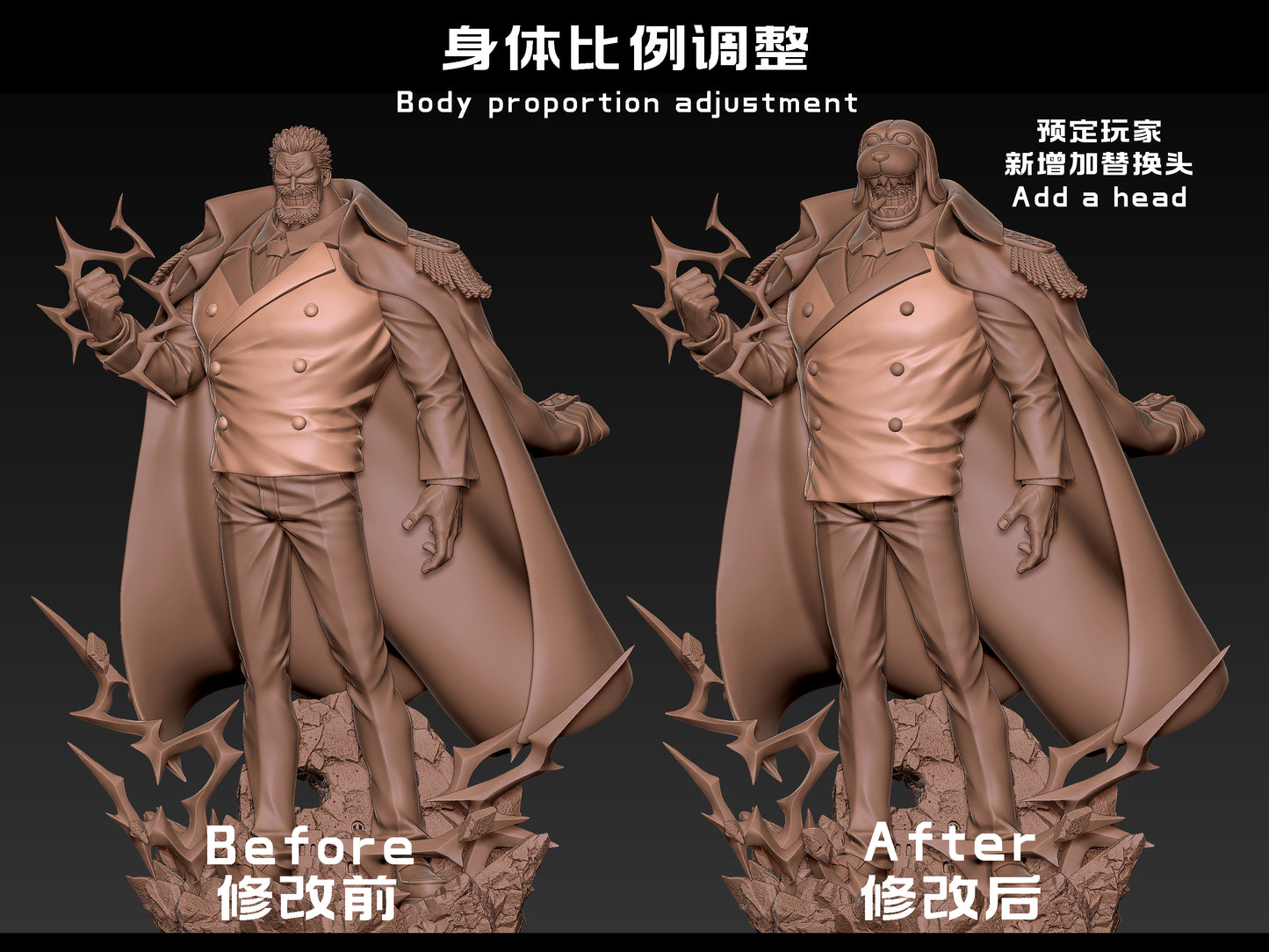 LX Studios - MonkeyD Garp [PRE-ORDER CLOSED]
