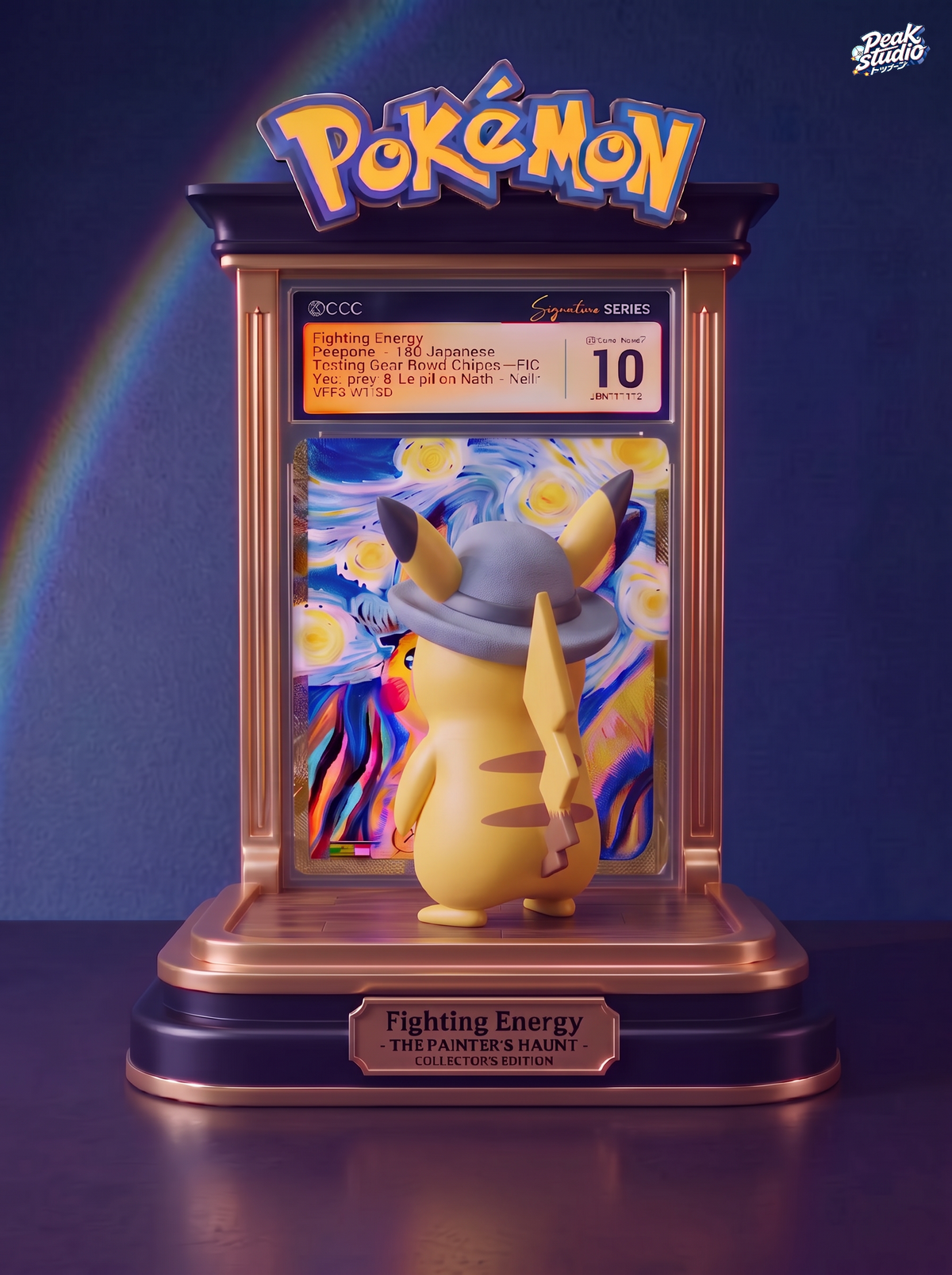 Peak Studio - Plkachu with Grey Felt Hat [PRE-ORDER]