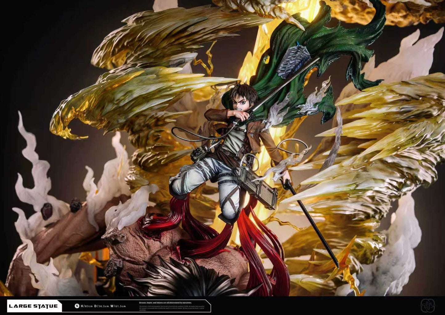 Hertz Studio - Eren with Attack Titan [PRE-ORDER]