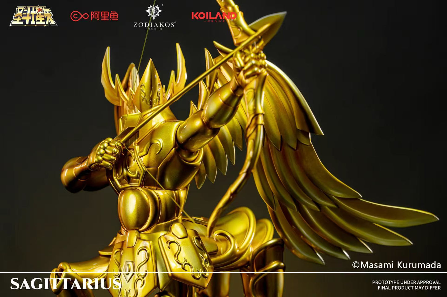Zodiakos Studio - Saint Seiya Gold Saint Cloth Series Sagittarius (Licensed) [PRE-ORDER CLOSED]