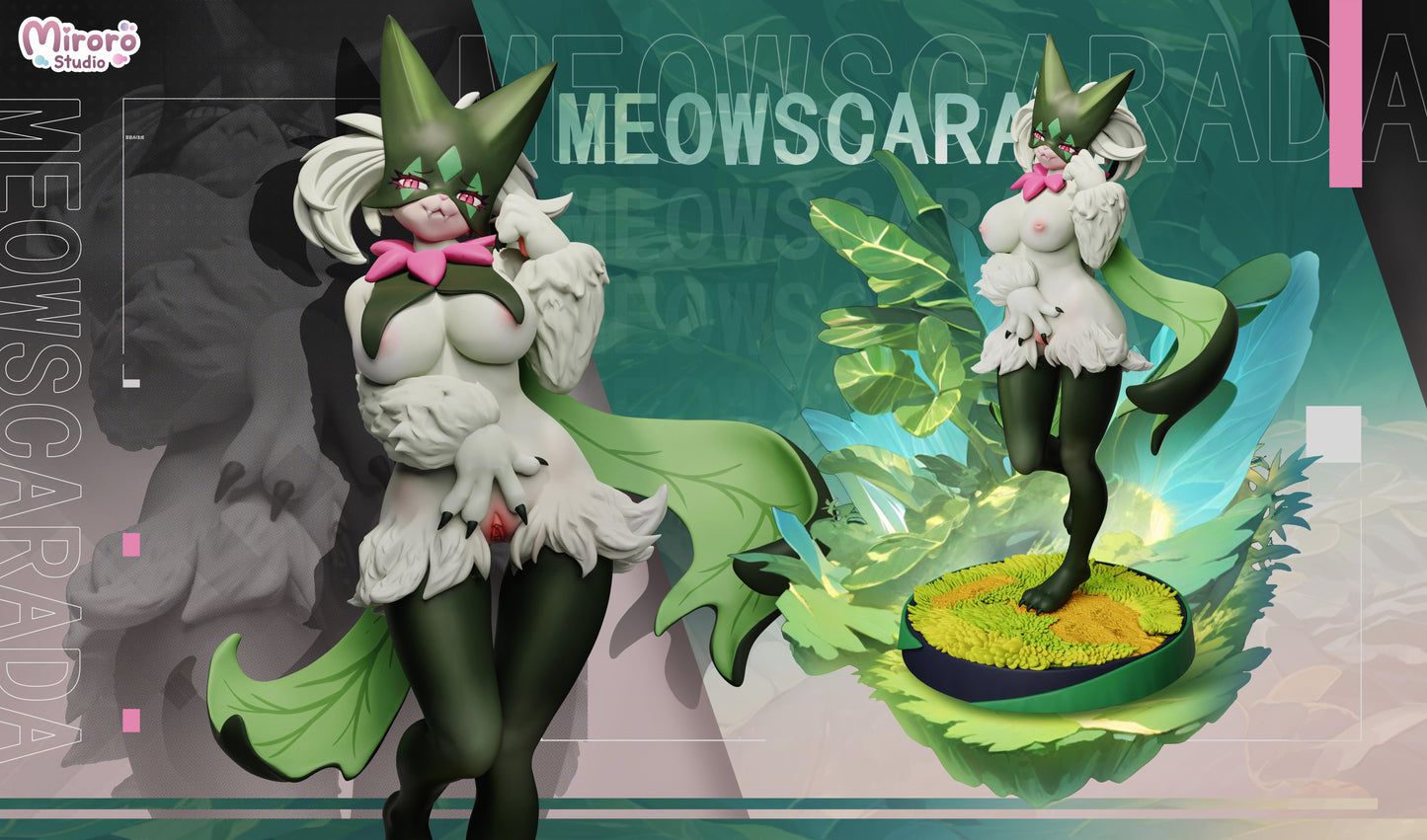 Miroro Studio - Meowscarada and Gardevoir [PRE-ORDER]