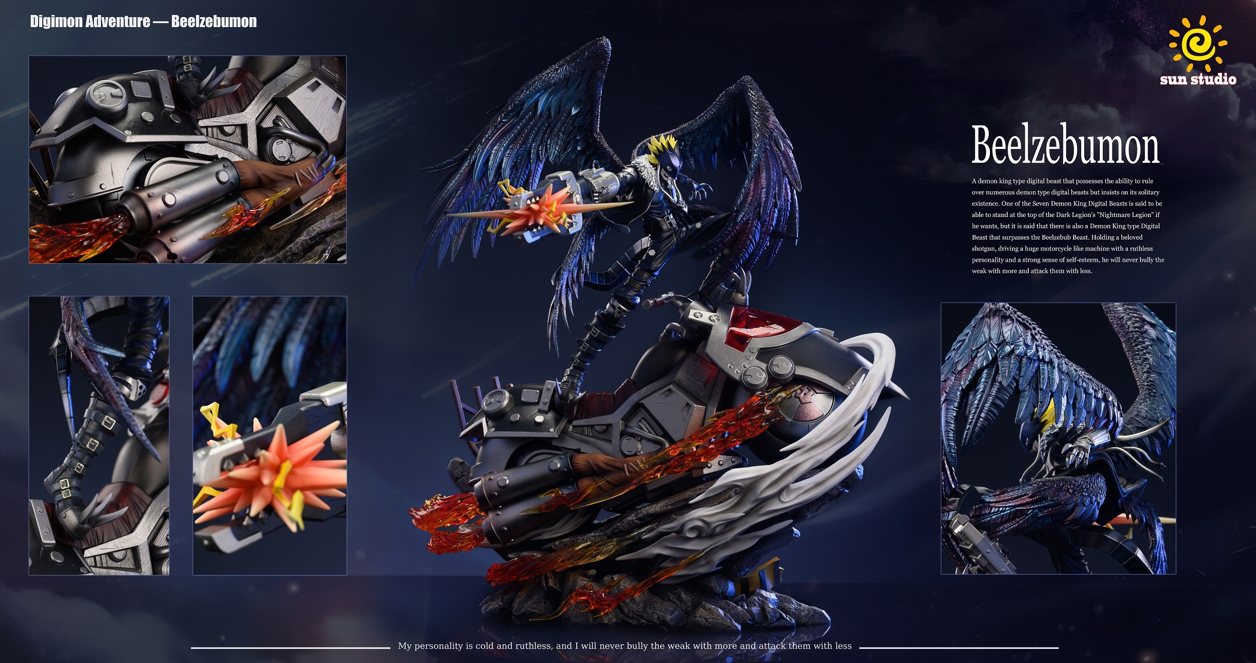 Sun Studio - Beelzemon Blast Mode [PRE-ORDER CLOSED] – GK Collectors