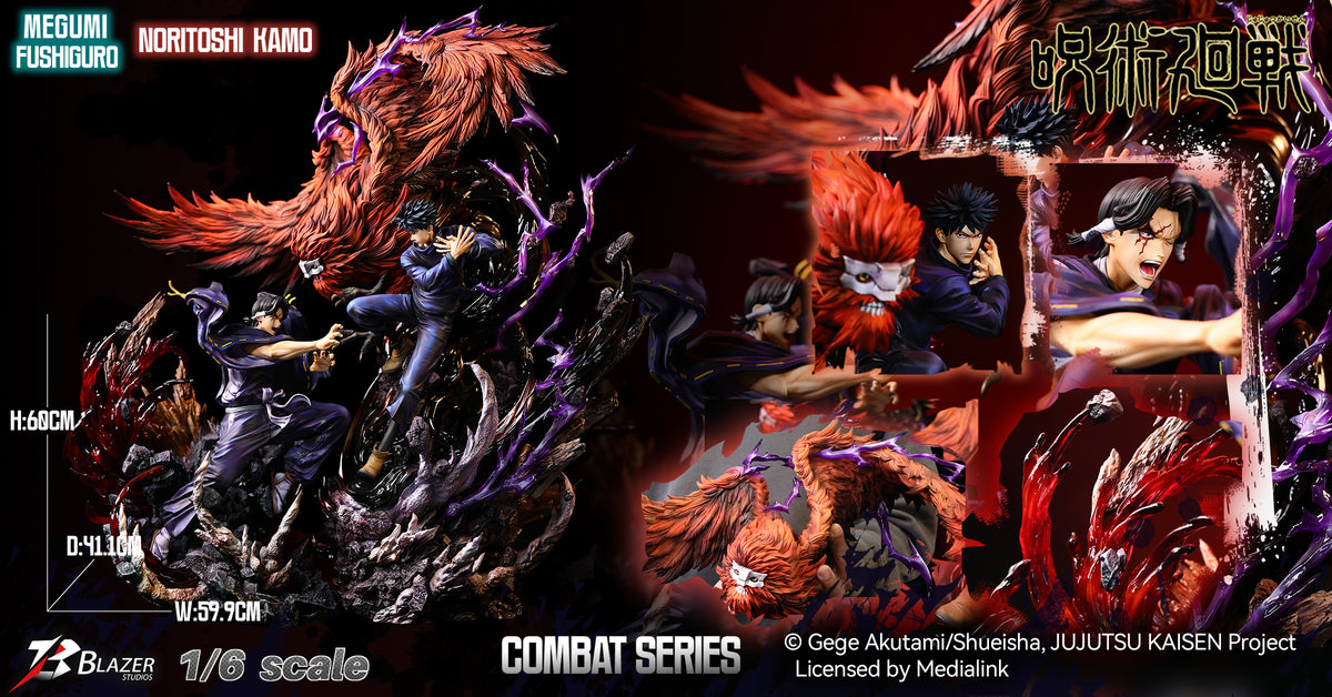 Blazer Studio X - Jujutsu Kaisen Combat Series Fushiguro Megumi and Kamo Noritoshi (Licensed) [PRE-ORDER]