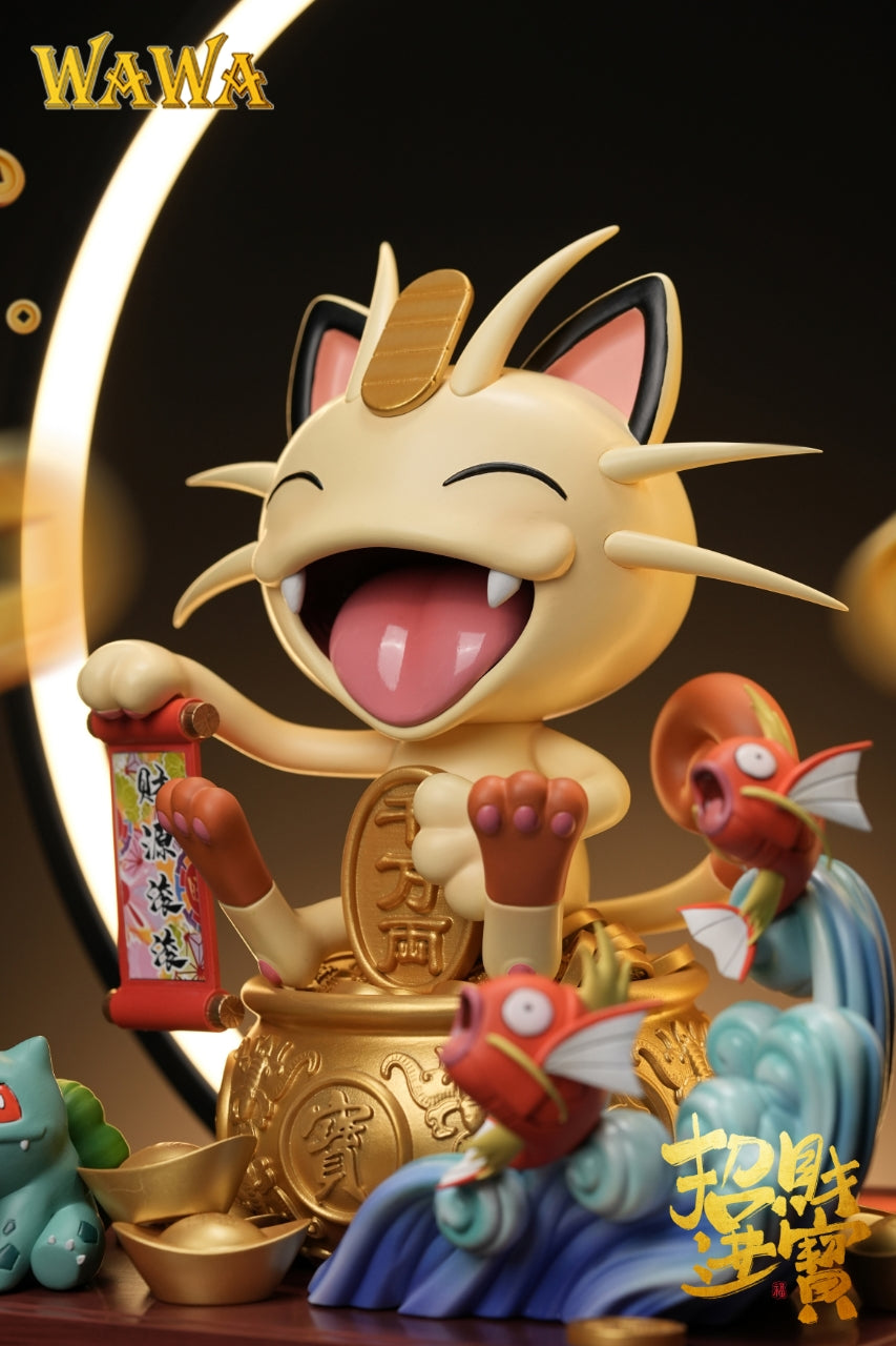 WAWA Studio - CNY Version Meowth [PRE-ORDER CLOSED]