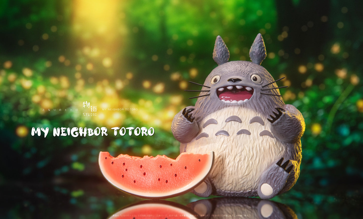 Wu Yu Studio - Totoro eating Watermelon [PRE-ORDER CLOSED]