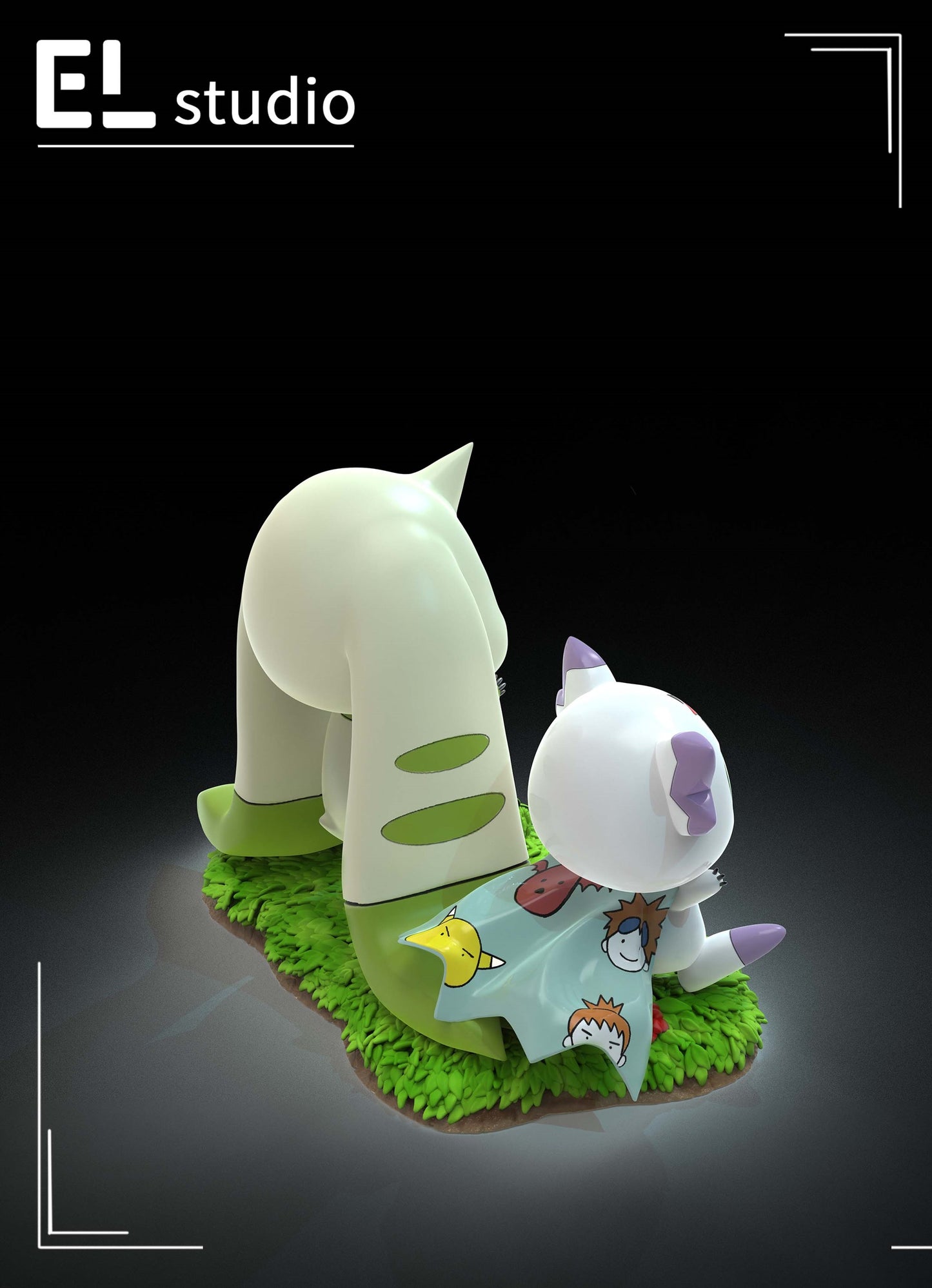 EL Studio - Terriermon and Culumon [PRE-ORDER CLOSED]
