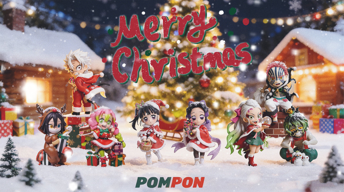Pompon Studio - Christmas Themed Series Daki and Gyutaro [PRE-ORDER]