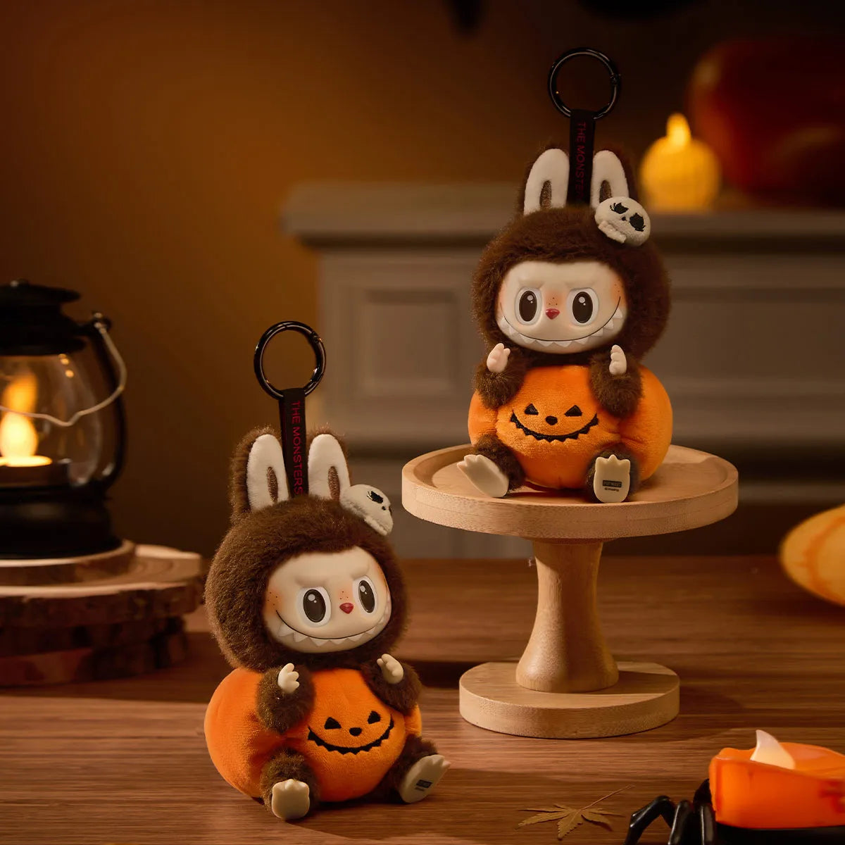 POP MART - THE MONSTER HAPPY HALLOWEEN PARTY SERIES - Vinyl Plush Doll Pendant
