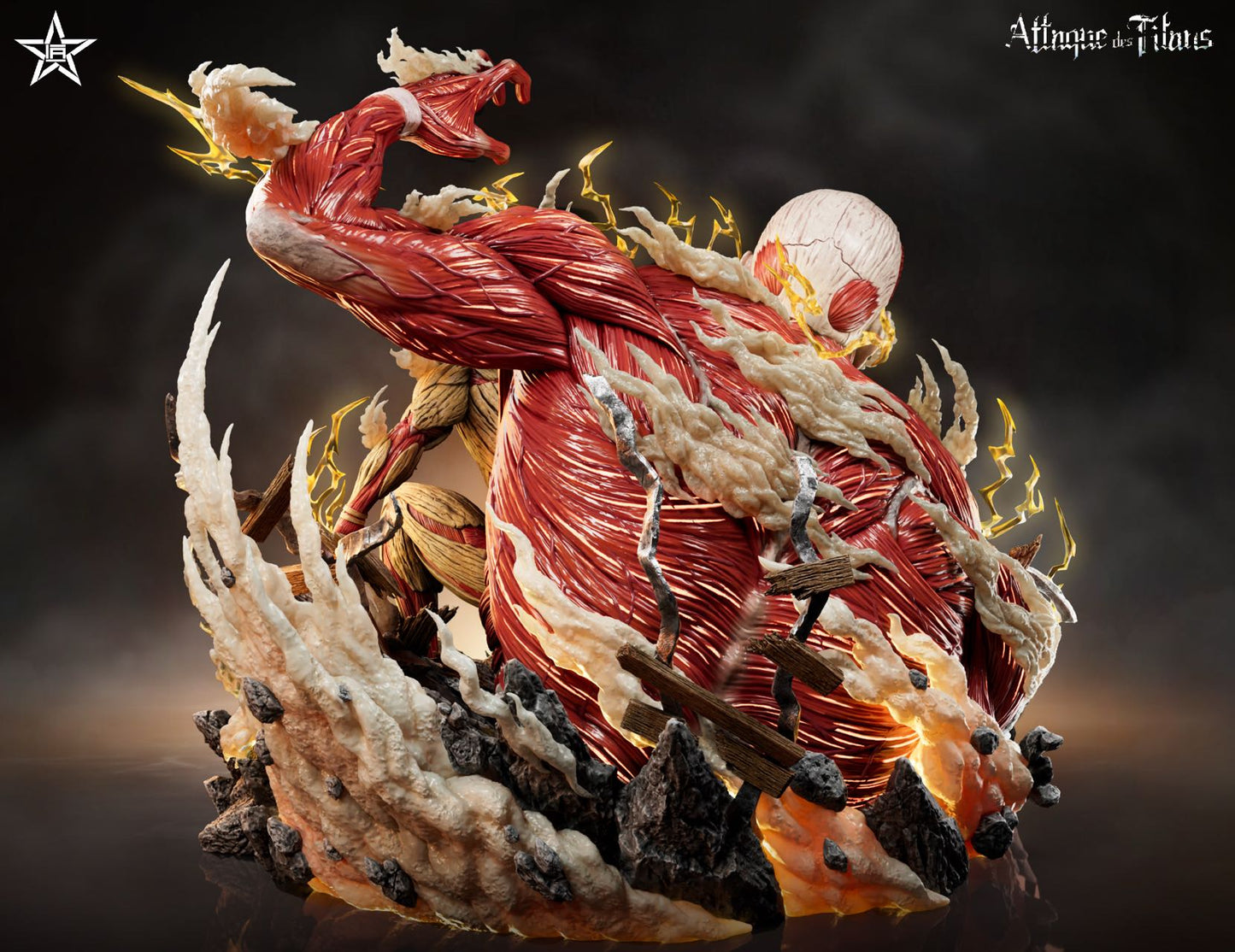 Jiang Xing Studio - Colossal Titan and Armored Titan [PRE-ORDER]