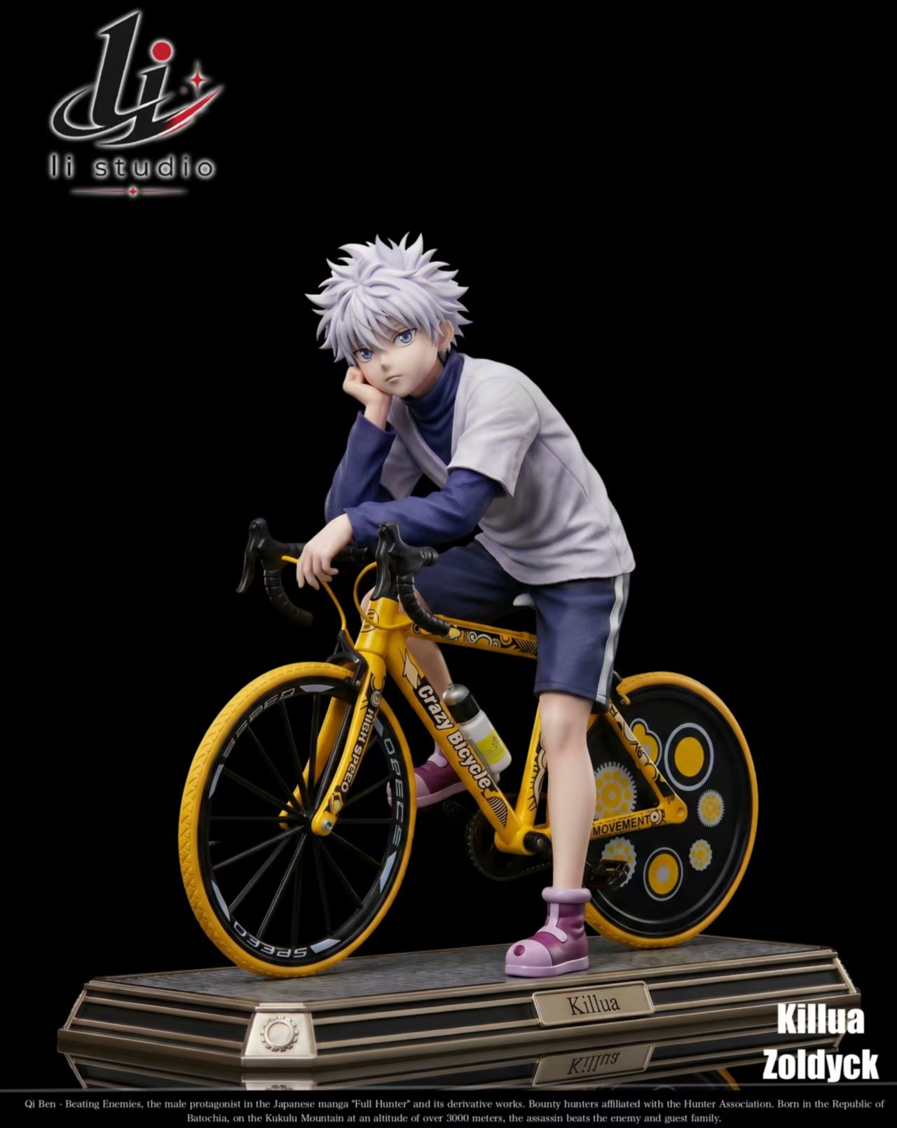 Li Studio - Killua on Bicycle [PRE-ORDER]