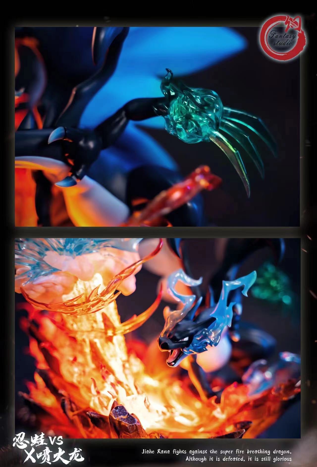 Fantasy Studio - Greninja VS Mega Charizard X [IN-STOCK]
