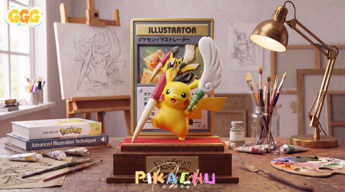 GGG Studio - Illustrator Card Plkachu [PRE-ORDER]