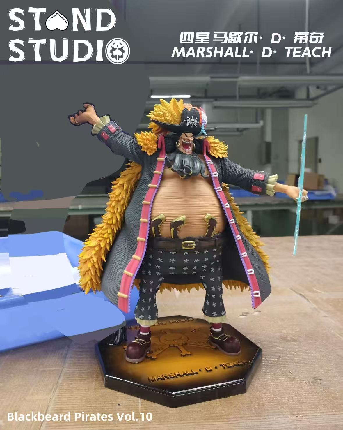 Stand Studio - Blackbeard Marshall D Teach [PRE-ORDER]